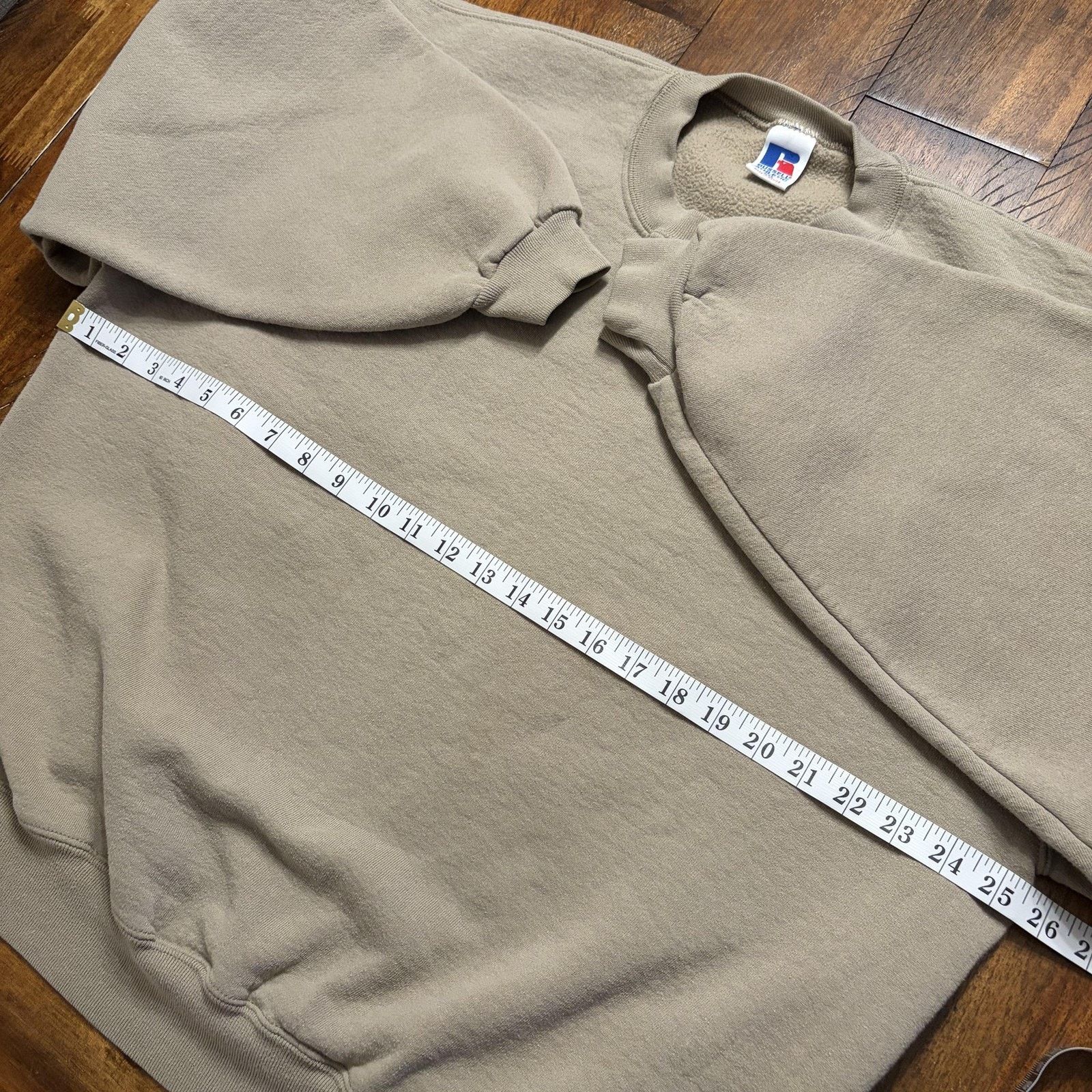 Russell Athletic Russell Athletic Sweatshirt Mens 2XL Beige Fleece Crewneck Size US XXL / EU 58 / 5 - 7 Thumbnail