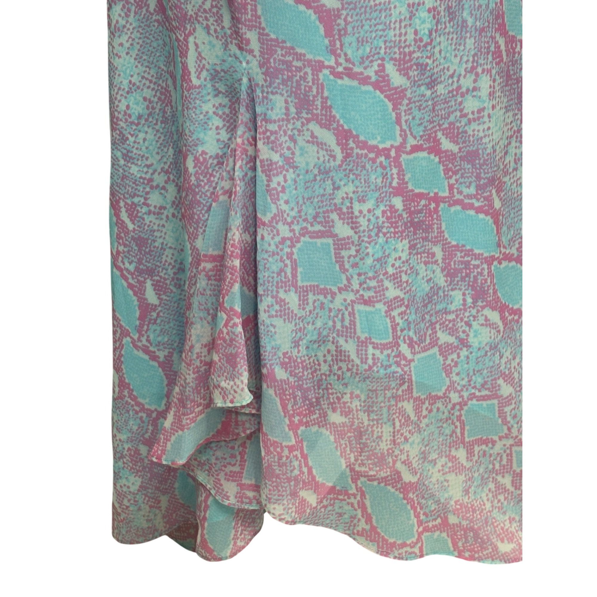 Diane von Furstenberg DVF Diane von Furstenberg Talia Tank Midi Dress In Sea Pytho Size M / US 6-8 / IT 42-44 - 6 Thumbnail