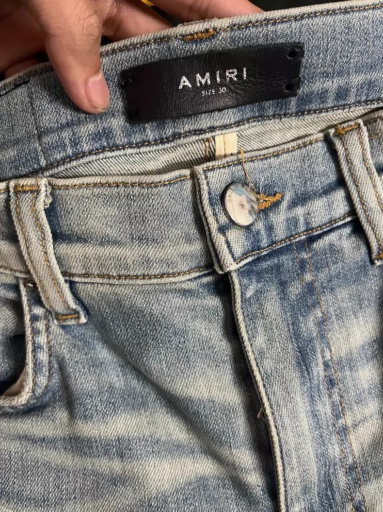 Amiri Amiri Super Destroy Painter Jean Size US 30 / EU 46 - 4 Thumbnail