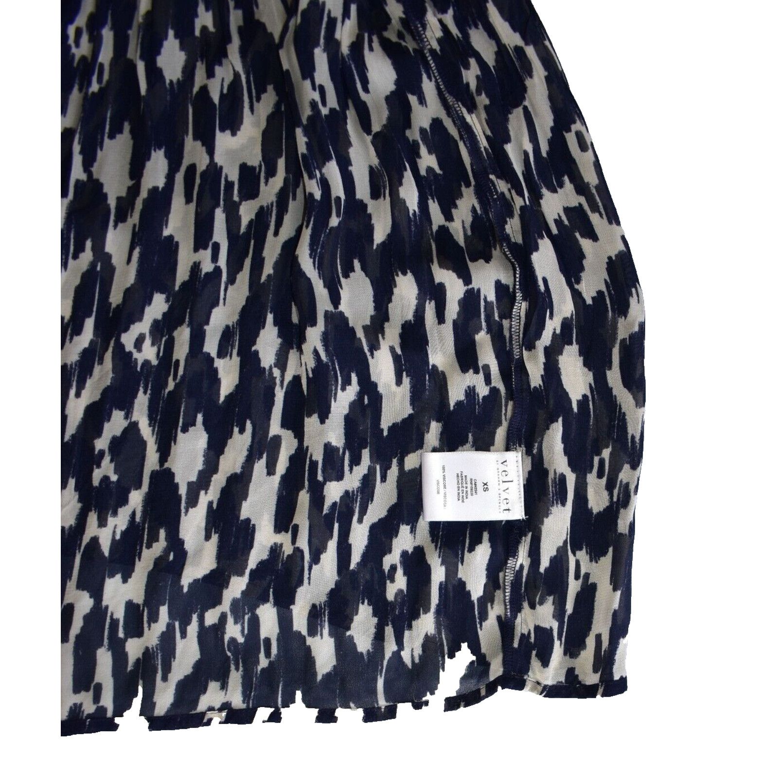Velvet NEW VELVET - GRAHAM & SPENCER Kendra Georgette Midi Dress XS Size XS / US 0-2 / IT 36-38 - 5 Thumbnail