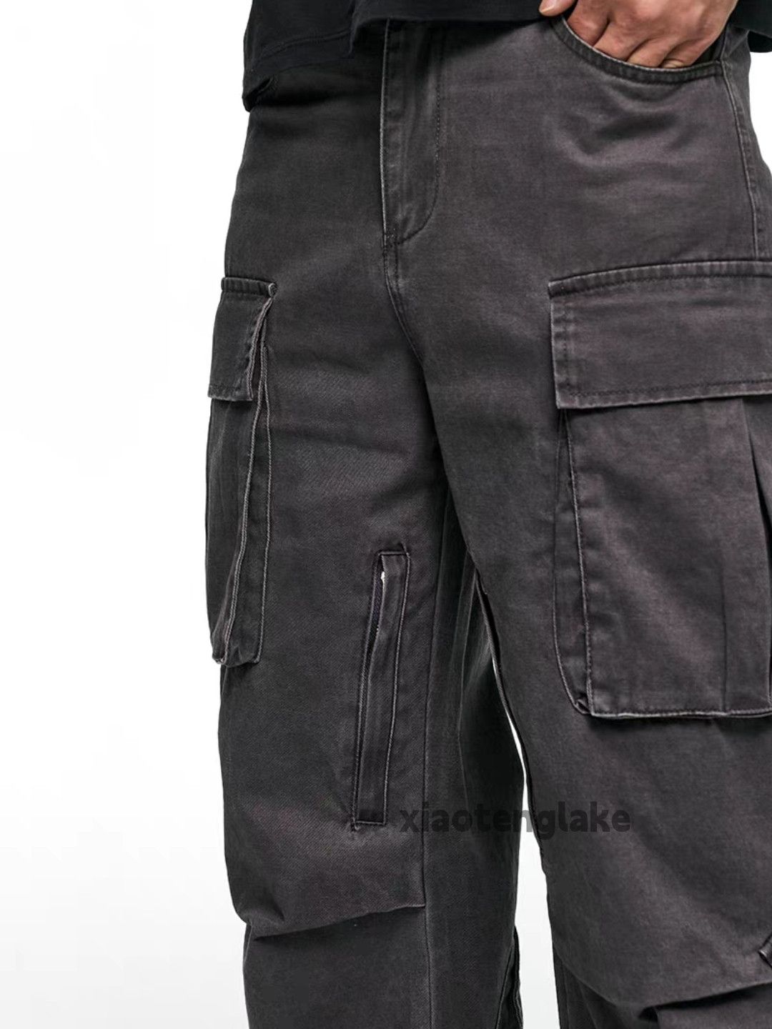 Designer × Japanese Brand × Vintage Utility skate hiphop yuppie loose tactical cargo pants Size US 34 / EU 50 - 8 Thumbnail