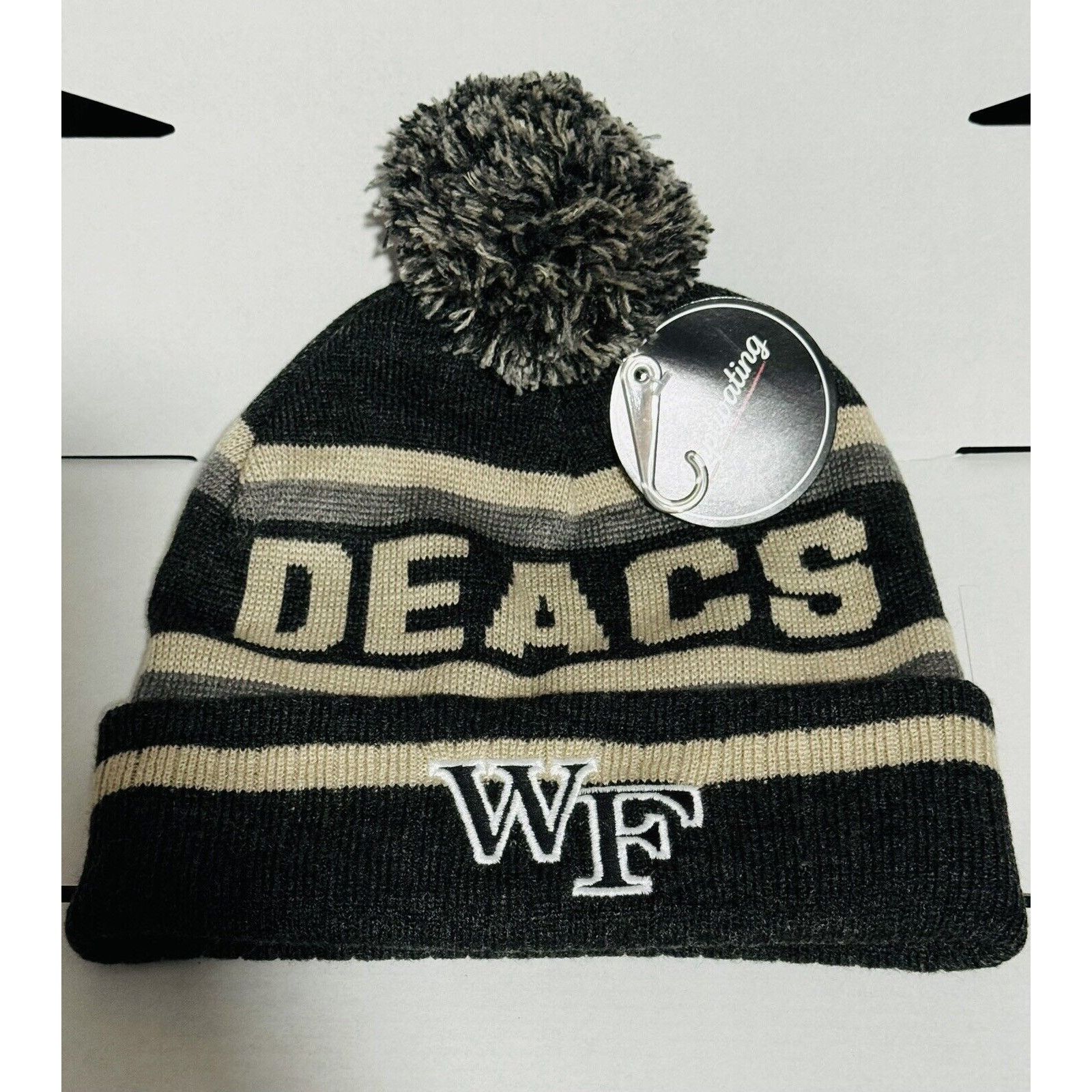 Other Wake Forest Deacs Beanie Pom Captivating Headwear Size ONE SIZE - 1 Thumbnail