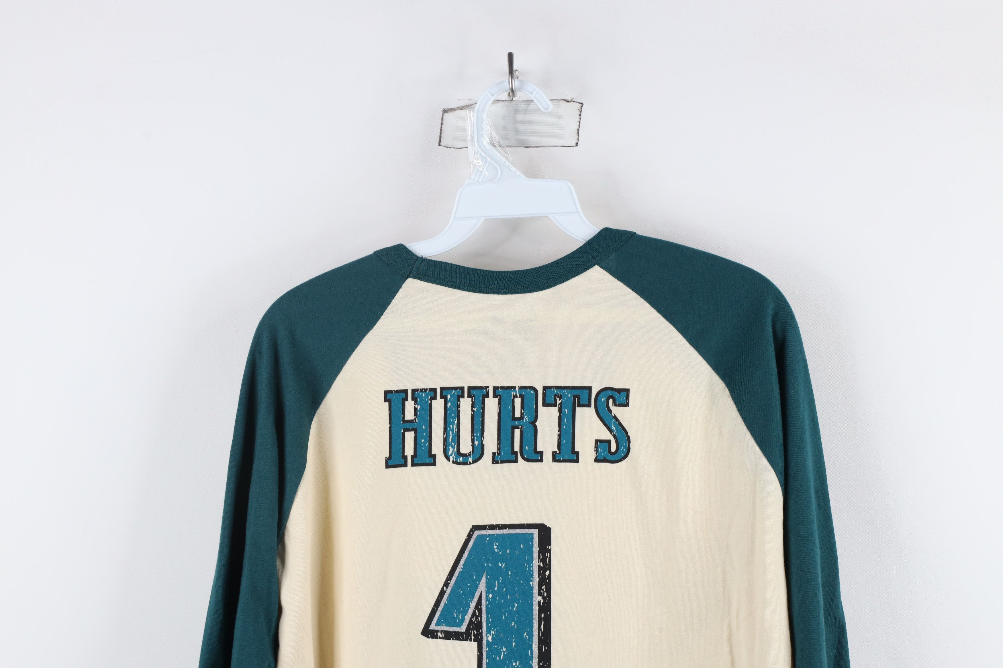 Majestic × Vintage Majestic Philadelphia Eagles Baseball Raglan T-Shirt Jersey Size US XXL / EU 58 / 5 - 9 Thumbnail