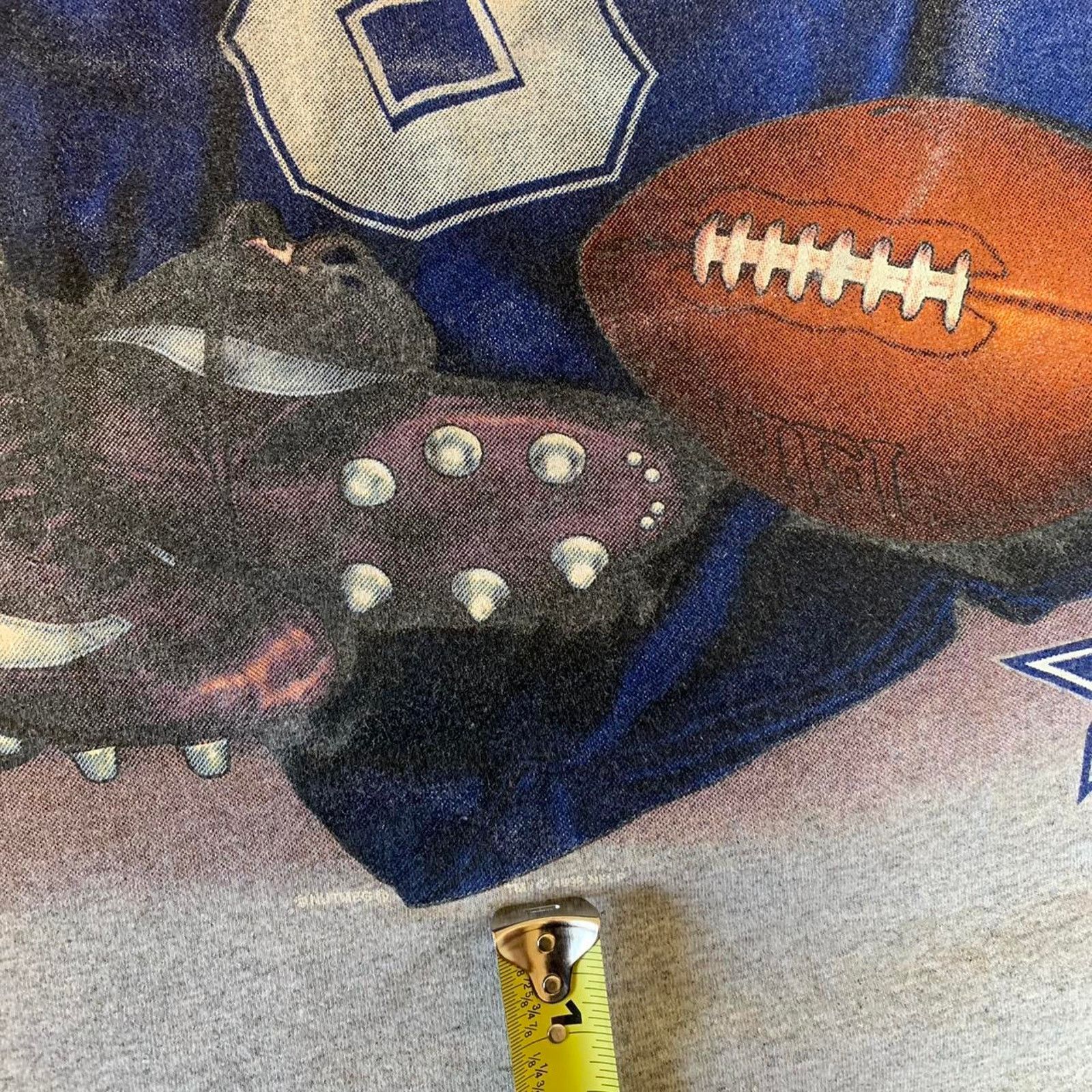 Lee Vintage 90s Lee Sport Dallas Cowboys T-shirt Size US L / EU 52-54 / 3 - 4 Thumbnail