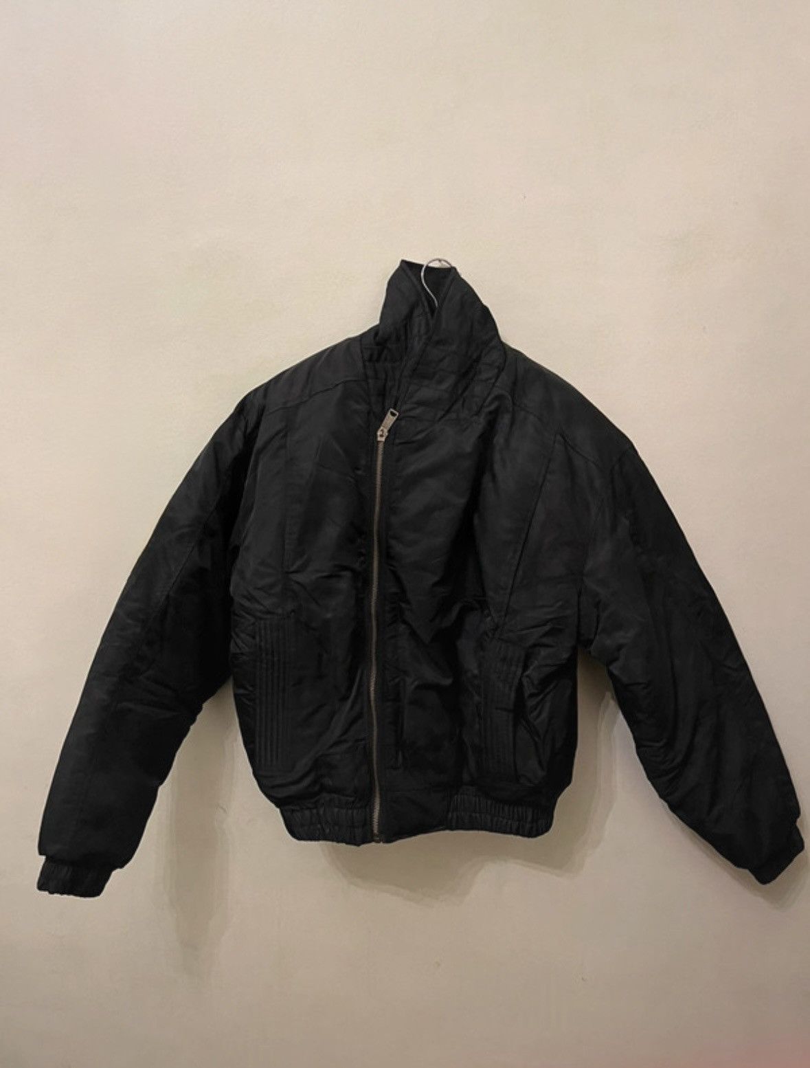 No Faith Studios Asymmetrical Bomber Jacket