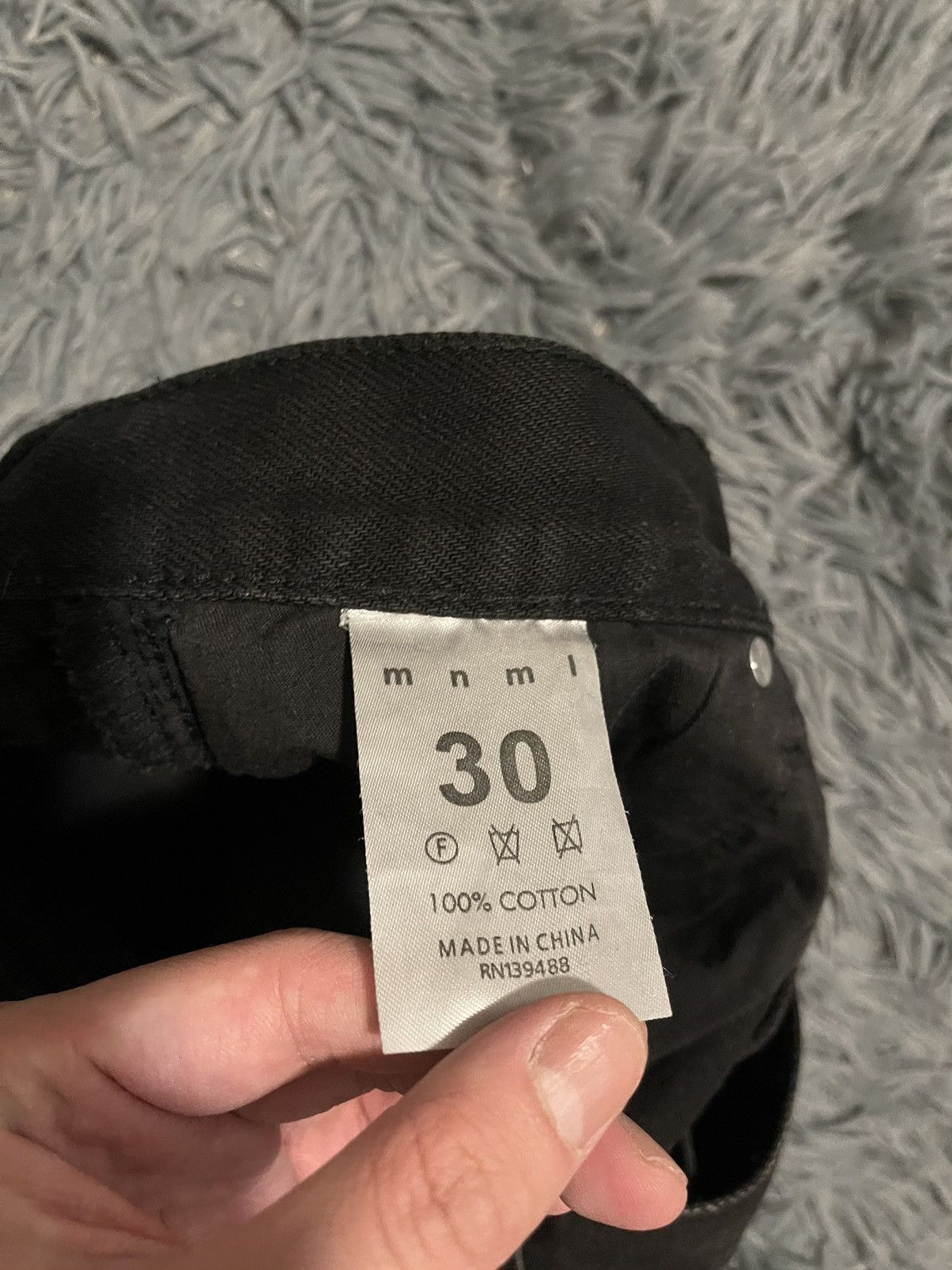 MNML Mnml Rare Butterfly Black Jeans Size 30 Size US 30 / EU 46 - 4 Thumbnail