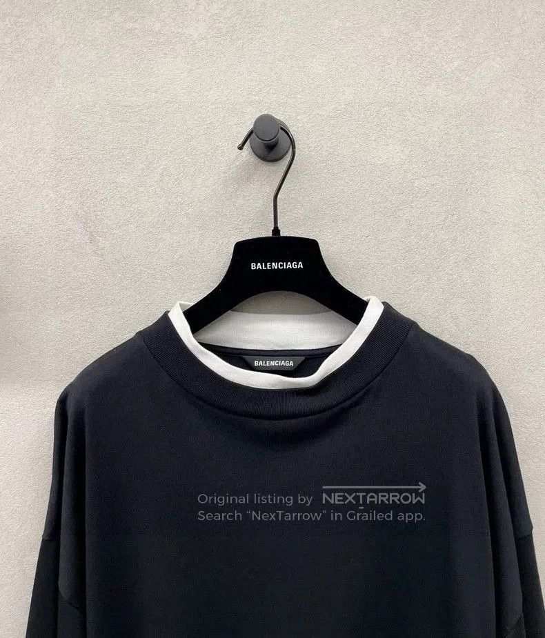 Balenciaga Balenciaga Black Short Sleeve Top. Size US L / EU 52-54 / 3 - 2 Thumbnail