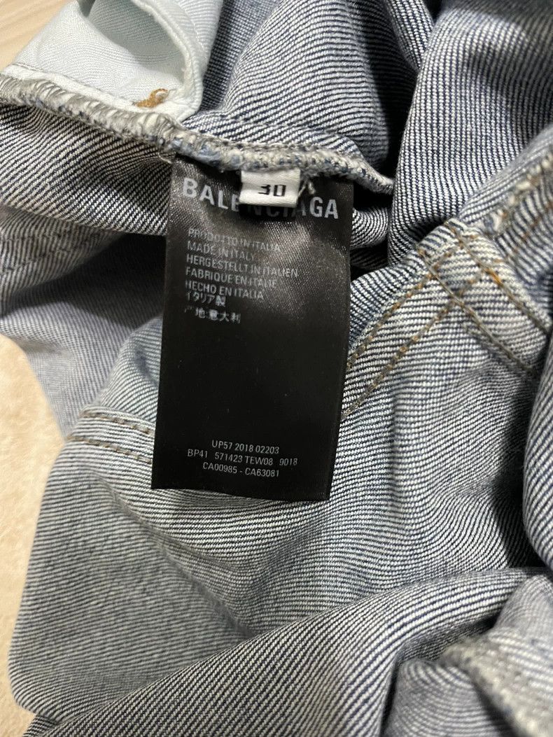 Balenciaga Balenciaga Distressed Denim Pants Size US 30 / EU 46 - 7 Thumbnail