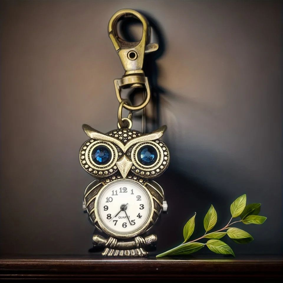 Japanese Brand × Vintage Vintage Noble 🦉 Owl Diamond Keychain Size ONE SIZE - 1 Thumbnail