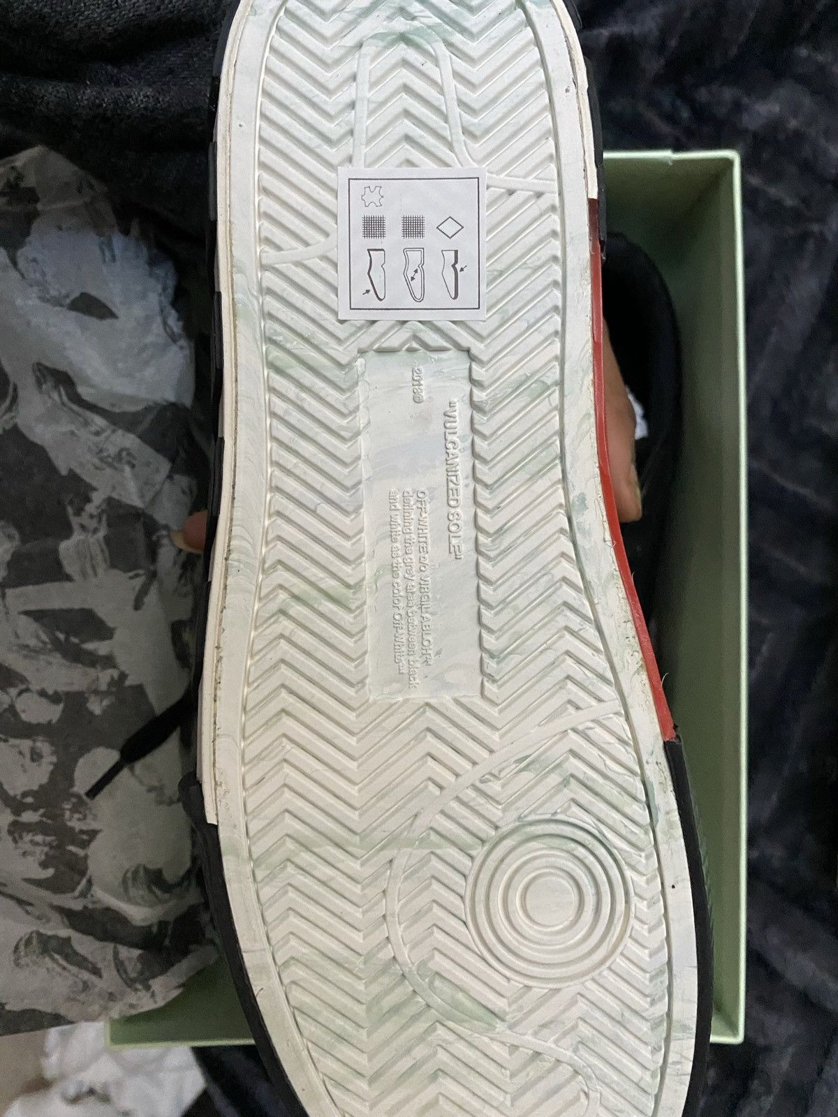Off-White OFF WHITE LOW VULCANISED CALF LEATHER Size US 7 / EU 40 - 4 Thumbnail