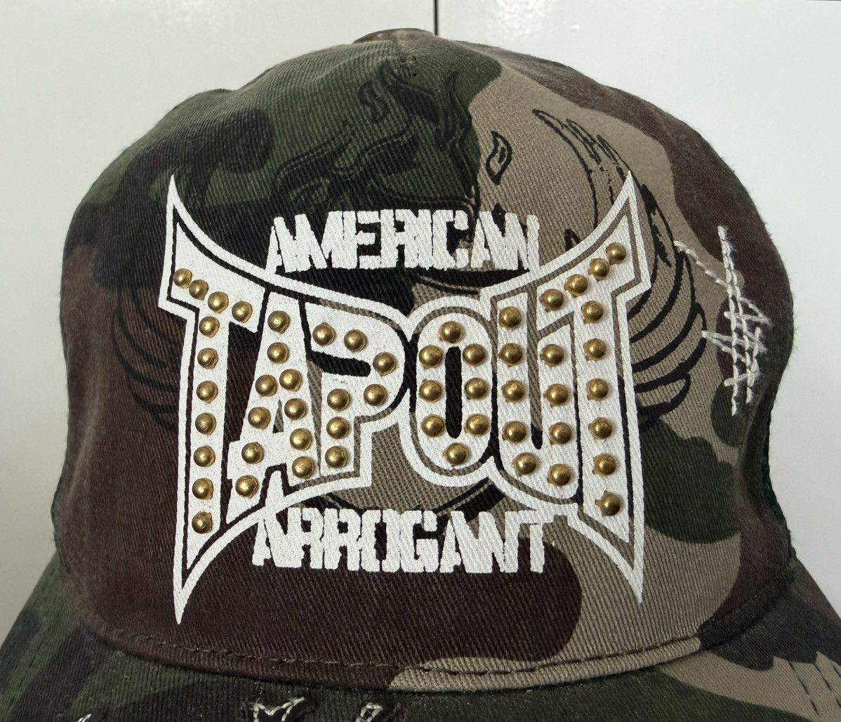 Tapout TAPOUT MMA AMERICAN ARROGANT CAMO TRUCKER HAT CAP SNAPBACK 🆕 Size ONE SIZE - 4 Thumbnail