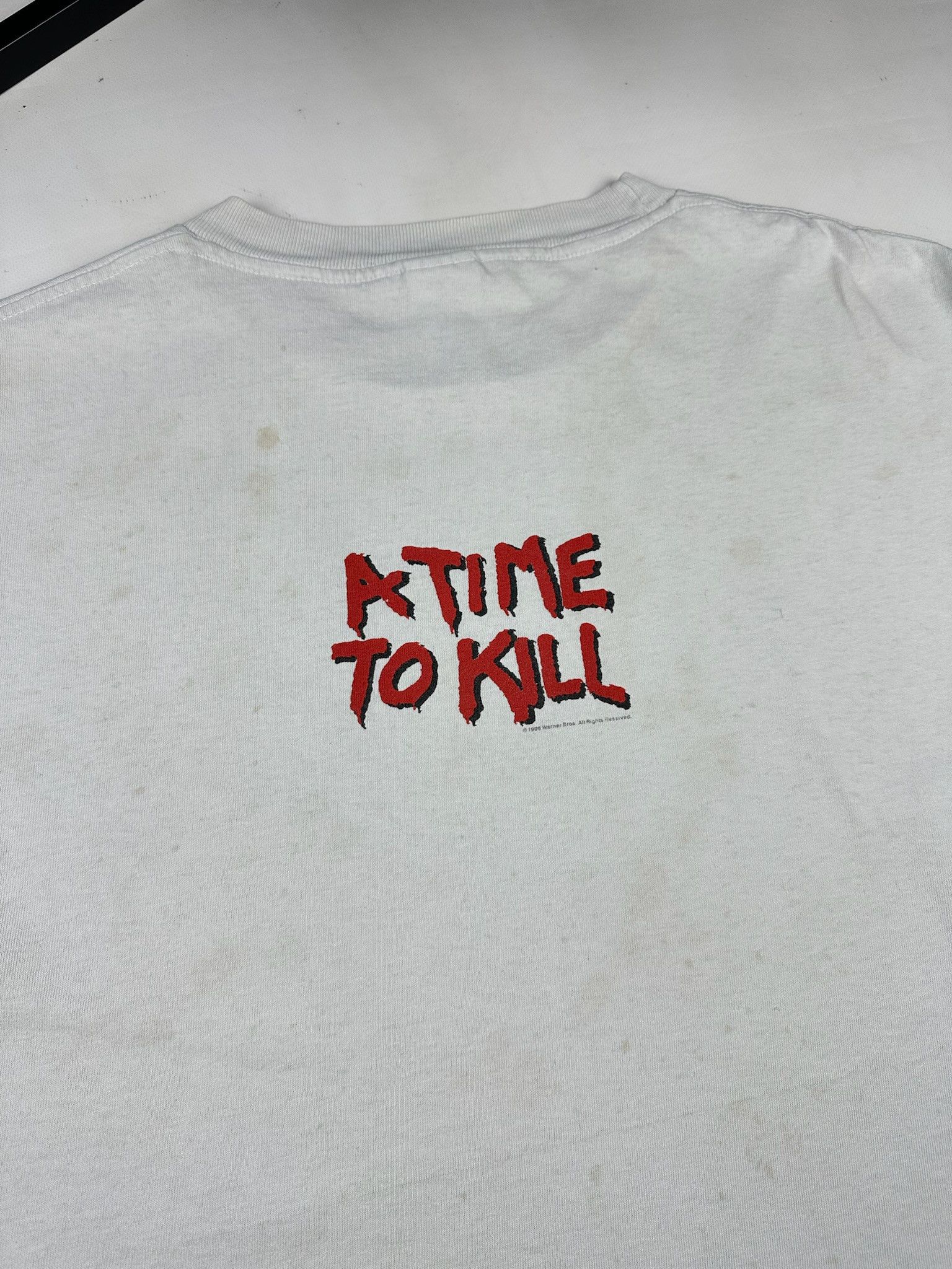 Other Vintage 90’s A Time To Kill Box Office Movie Promo Tee Size US XL / EU 56 / 4 - 6 Thumbnail