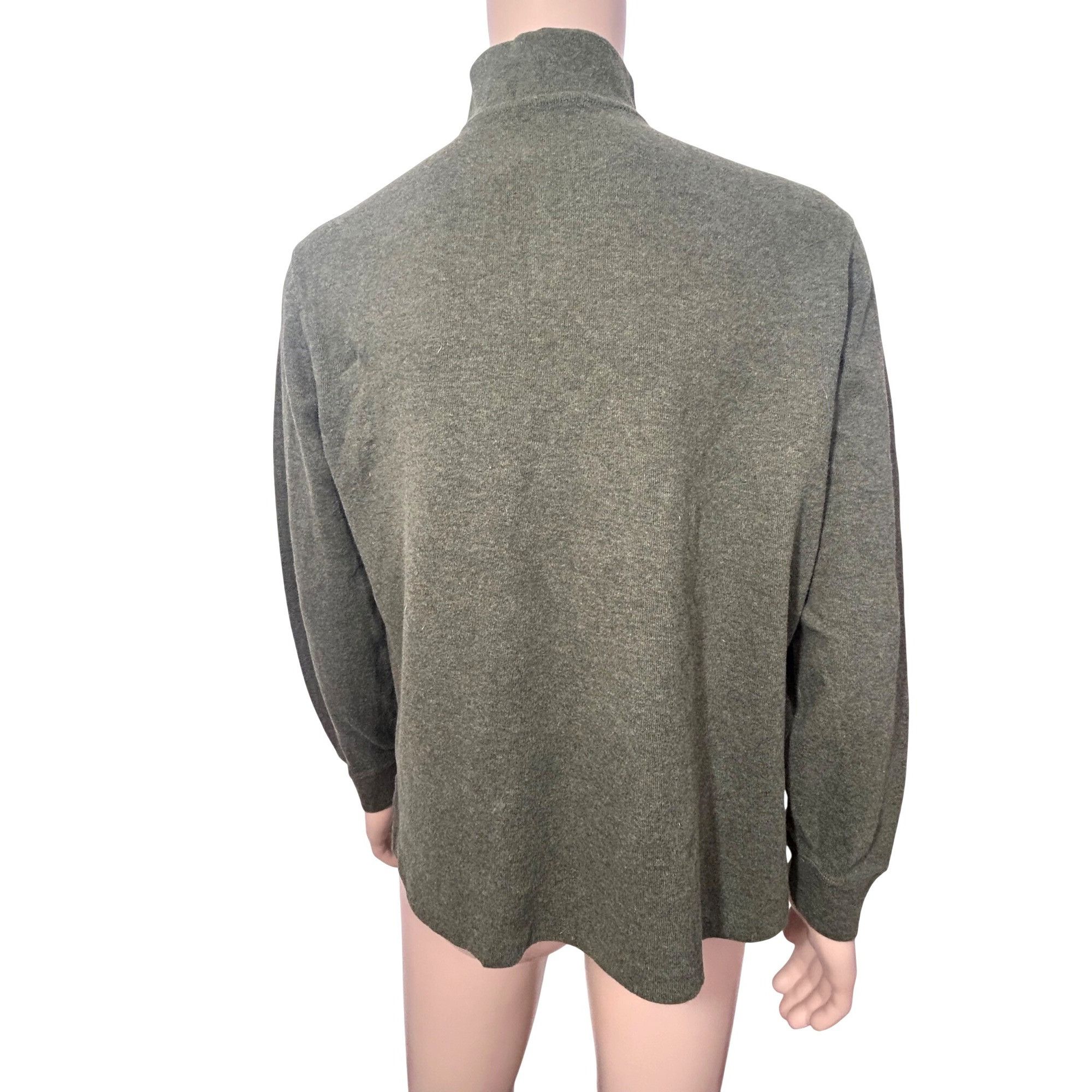 Polo Ralph Lauren Polo Ralph Lauren Men Sweater M Olive Green 1/4 Zip Mock Nec Size US M / EU 48-50 / 2 - 3 Thumbnail