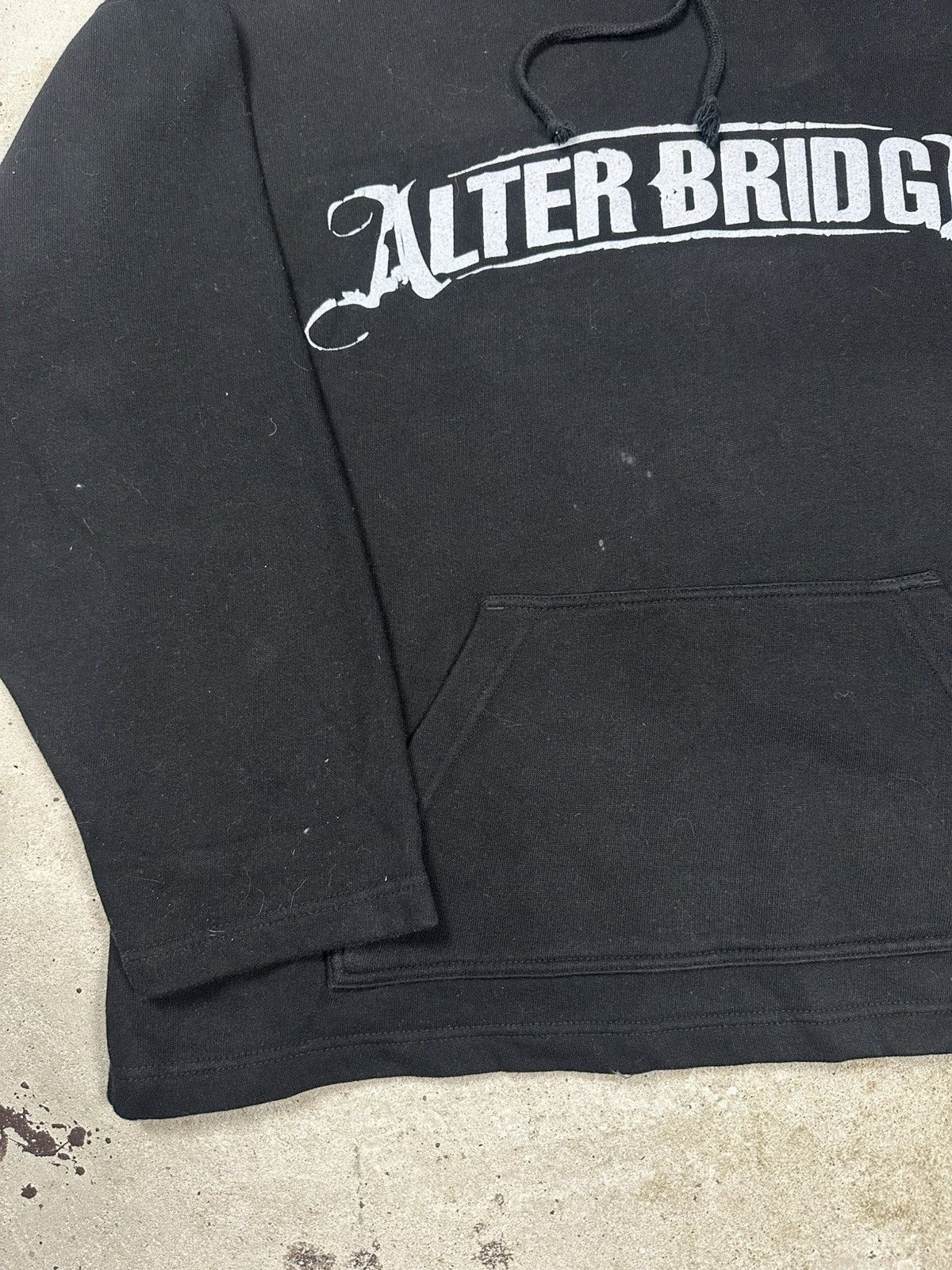 Band Tees × Vintage Vintage 2005 Alter Bridge Tour Band Hoodie Sweatshirt Size US L / EU 52-54 / 3 - 4 Thumbnail