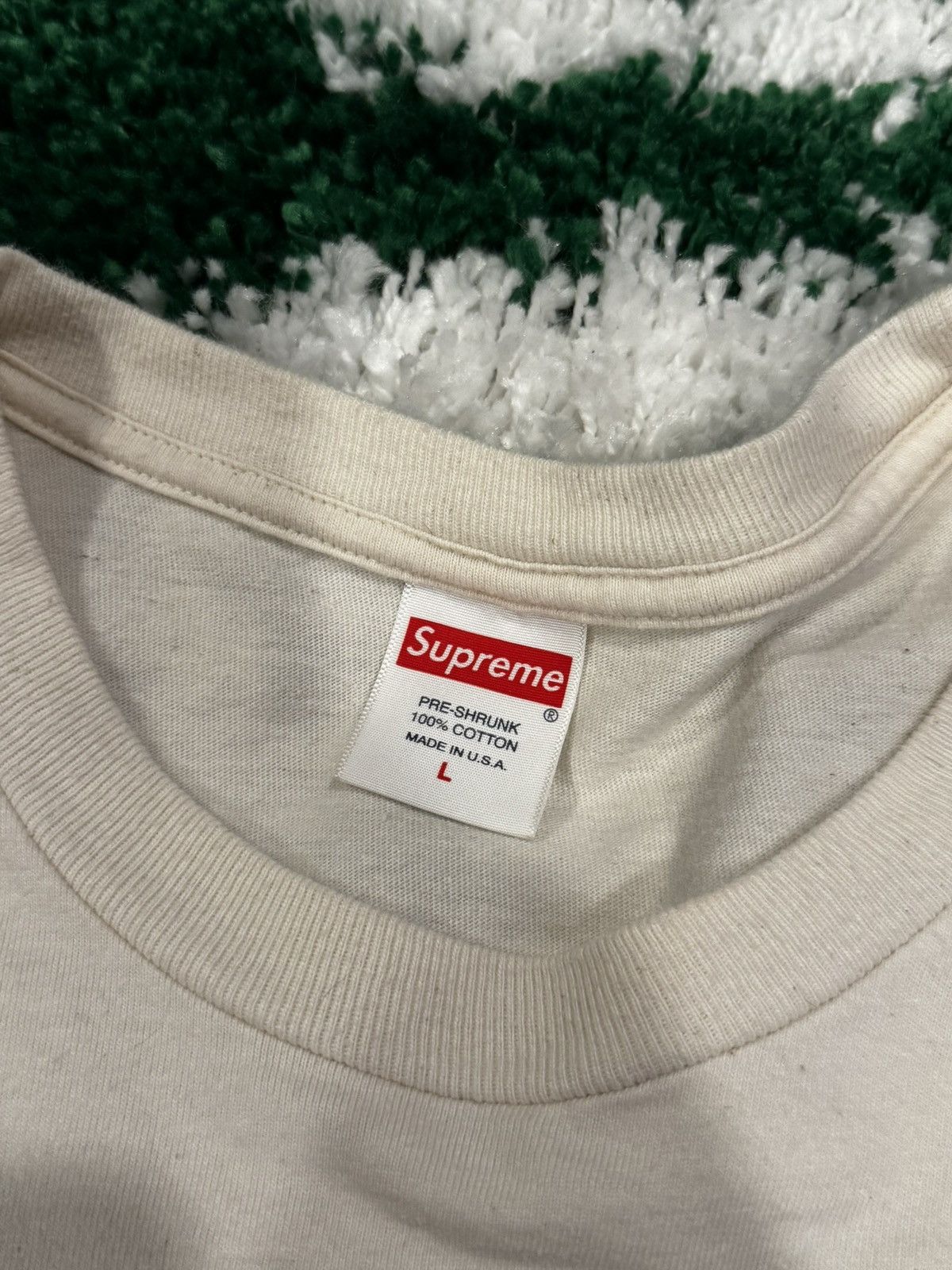 Supreme Supreme Cross tee Size US L / EU 52-54 / 3 - 3 Thumbnail
