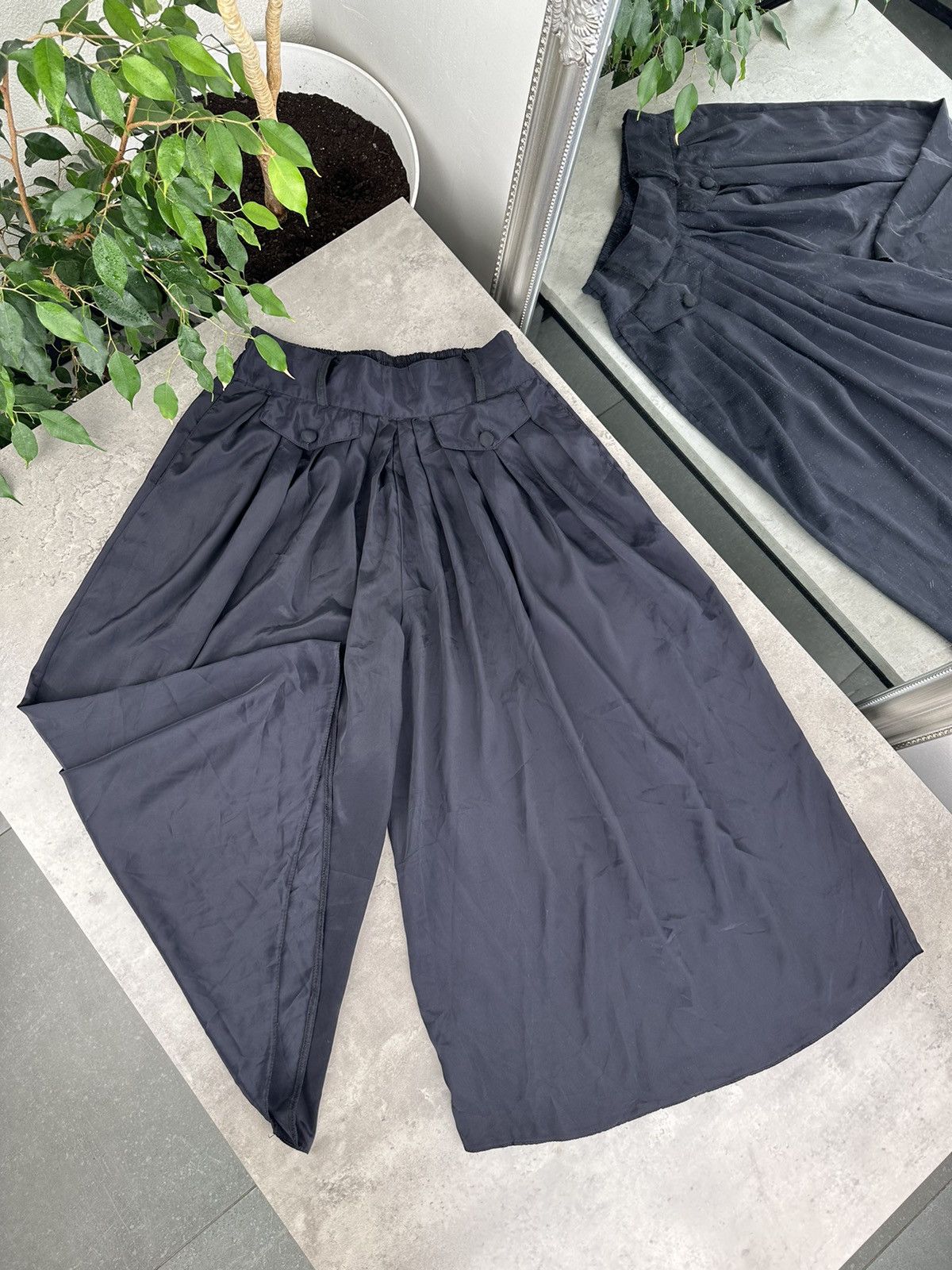 Vintage Vintage Cropped Wide Pants Yohji Style | Grailed 
