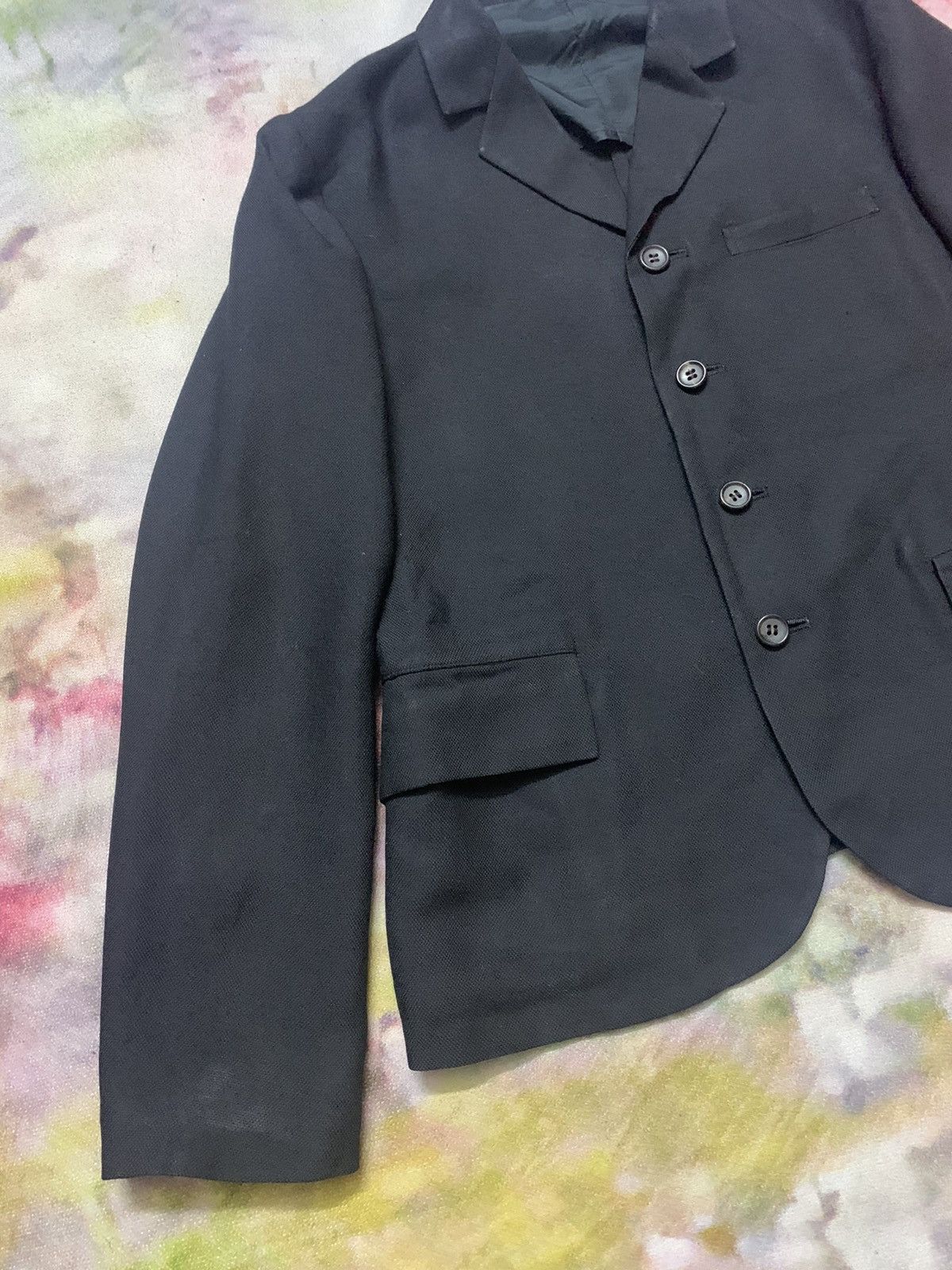 Yohji Yamamoto Yohji Yamamoto +Noir Cropped Laine Wool Rayon Size US M / EU 48-50 / 2 - 4 Thumbnail