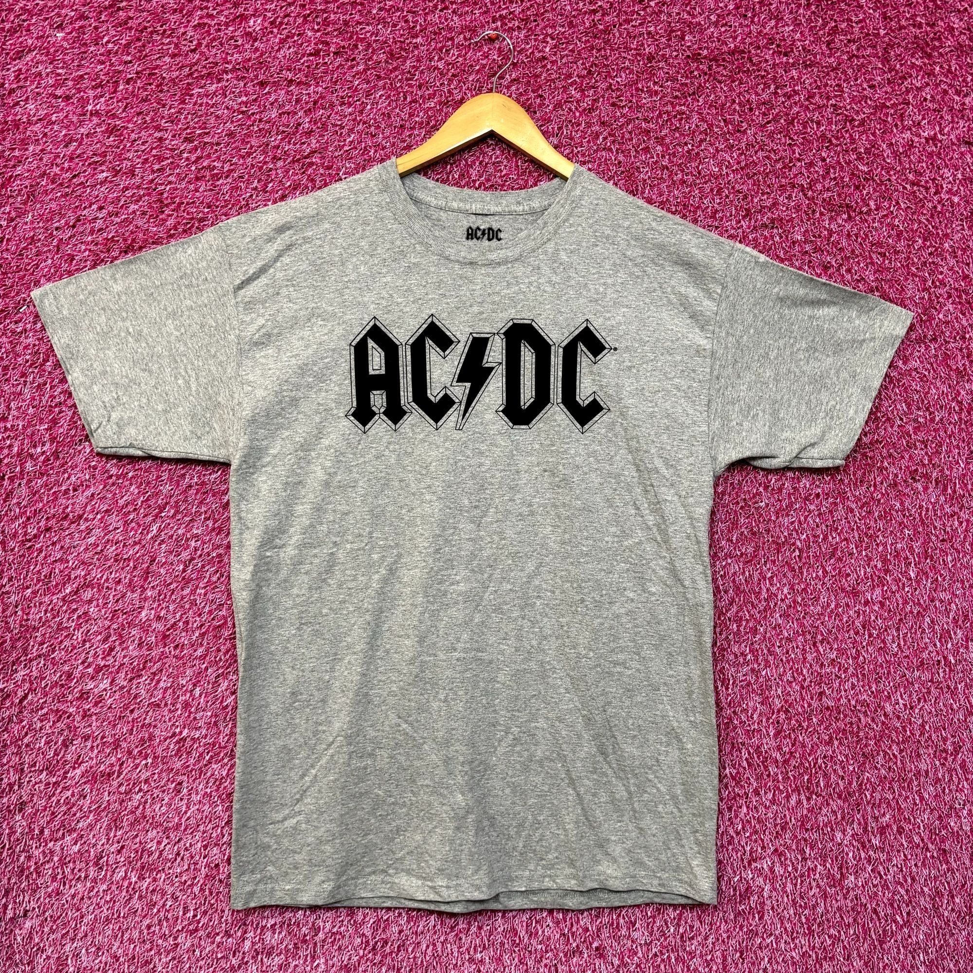 AC/DC AC/DC Lighting Bolt Spell-Out Heavy Metal Tee L Size US L / EU 52-54 / 3 - 1 Thumbnail