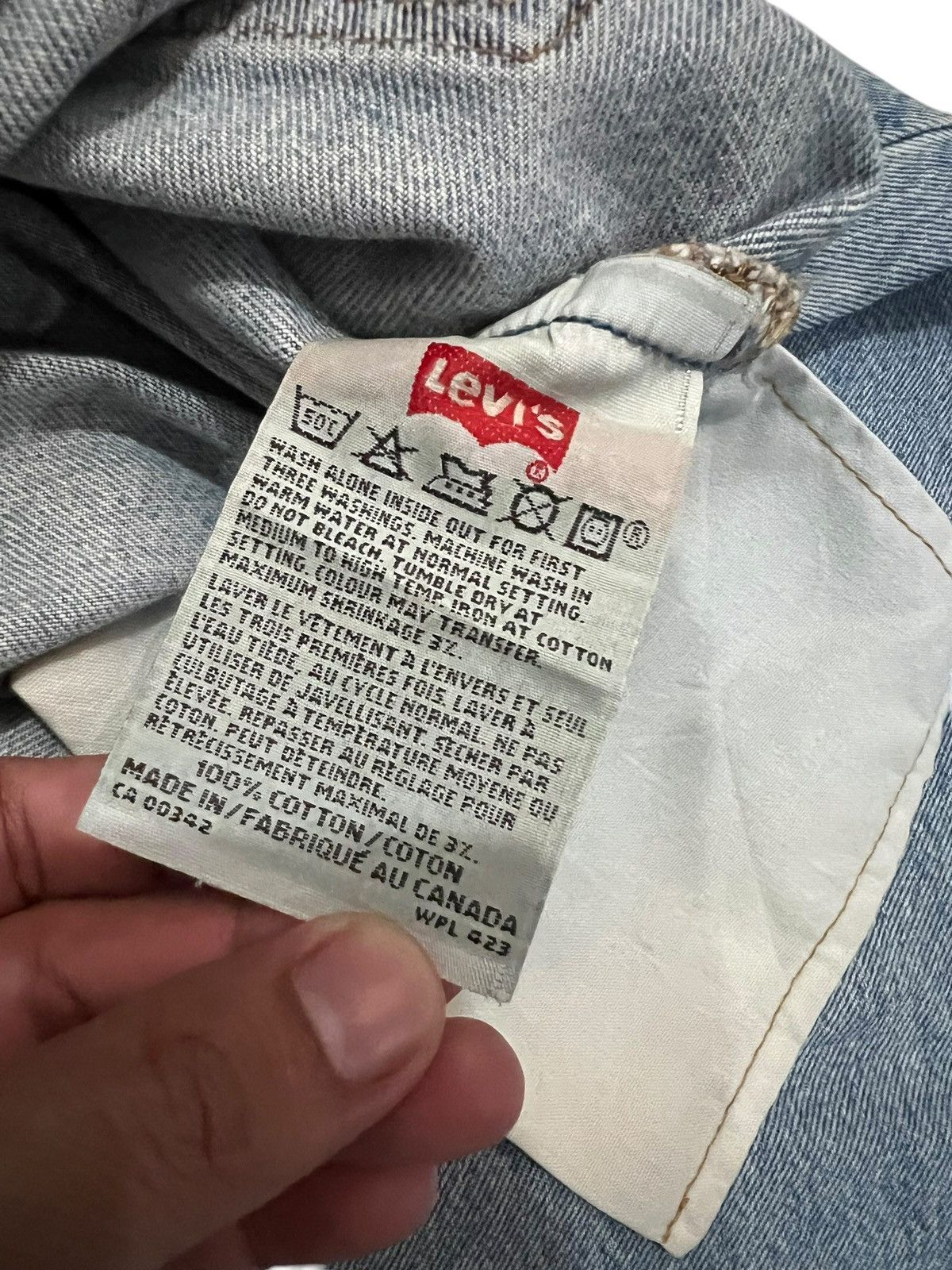 Levi's Vintage Levis 501 Faded Dirty Jean Size US 32 / EU 48 - 20 Thumbnail