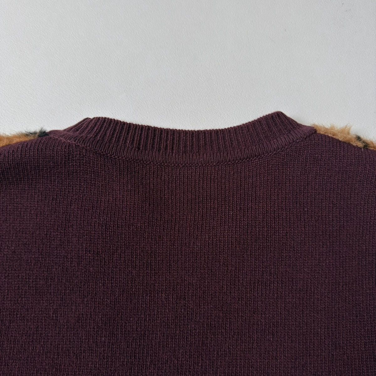 Dries Van Noten A/W 16 ‘Faux Tiger Fur’ Front Sweater Size M / US 6-8 / IT 42-44 - 15 Thumbnail