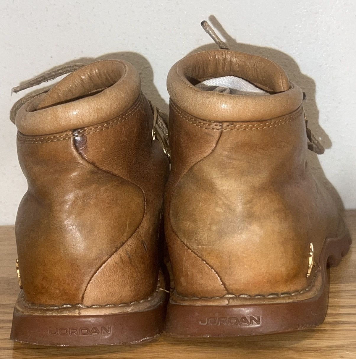 Nike Vintage Nike Air Jordan Jumpman Two 3 Profiler Leather Boots Size US 7.5 / EU 40-41 - 6 Thumbnail