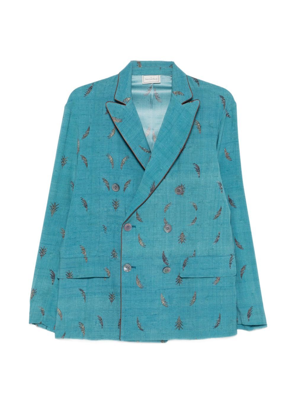 Pierre-Louis Mascia PRINTED SILK JACKET Size M / US 6-8 / IT 42-44 - 1 Thumbnail