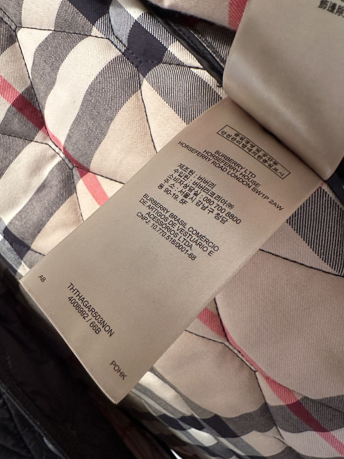 Burberry Burberry Brit Quilted Blazer Jacket Black Size Medium Size US M / EU 48-50 / 2 - 8 Thumbnail