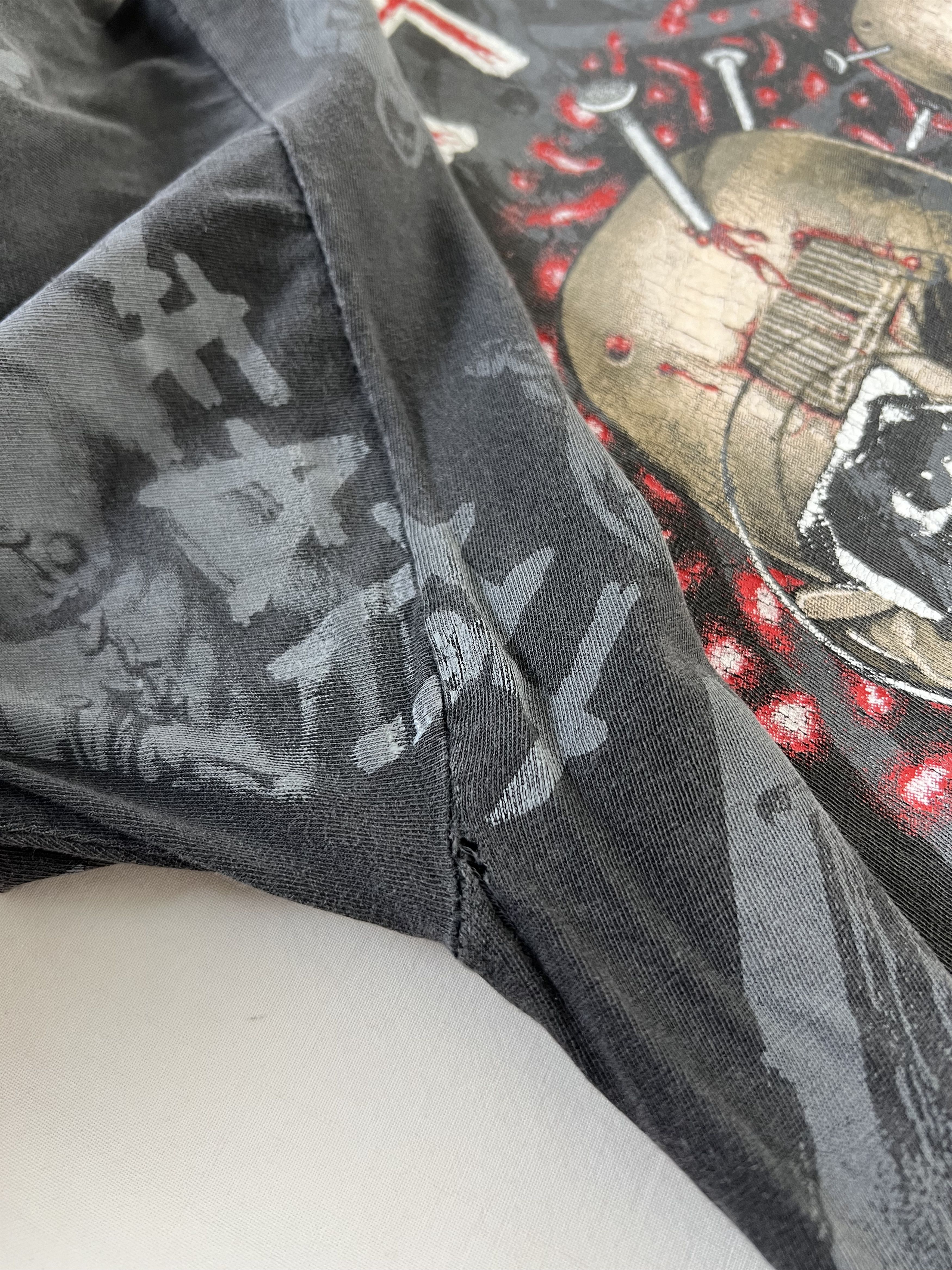 Band Tees Vintage 1994 Napalm Death European Tour AOP T-shirt Size US XL / EU 56 / 4 - 21 Thumbnail