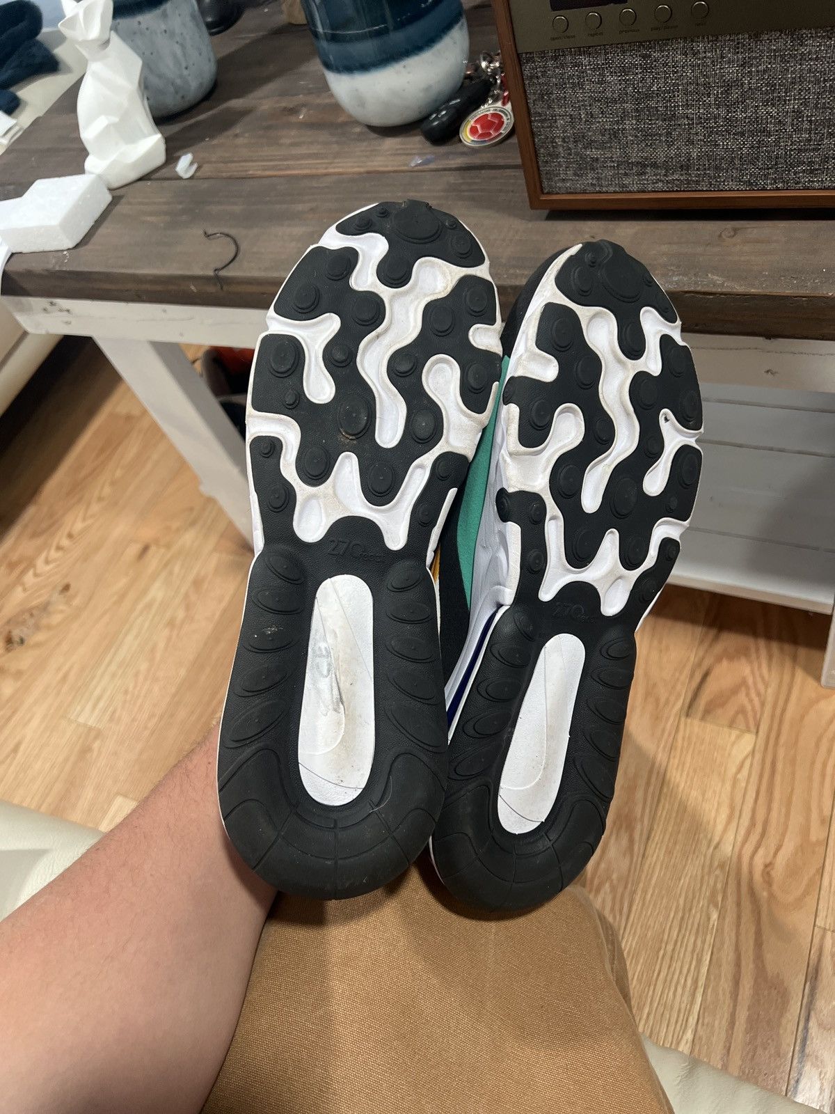 Nike Nike Air Max 270 React “Bauhaus” Size US 12 / EU 45 - 4 Thumbnail