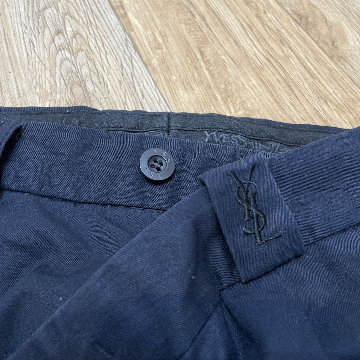 Yves Saint Laurent YSL Yves Saint Laurent Pleated Trouser Workwear Pants Size US 32 / EU 48 - 2 Thumbnail