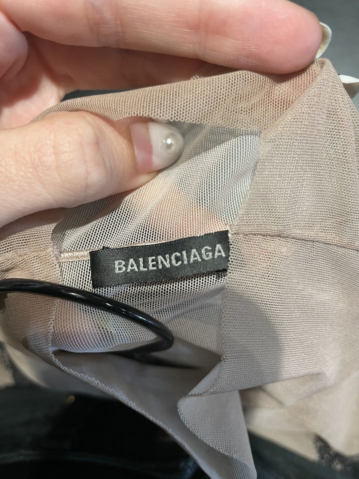 Balenciaga TROMPE L’ŒIL LINGERIE TOP Size M / US 6-8 / IT 42-44 - 3 Thumbnail