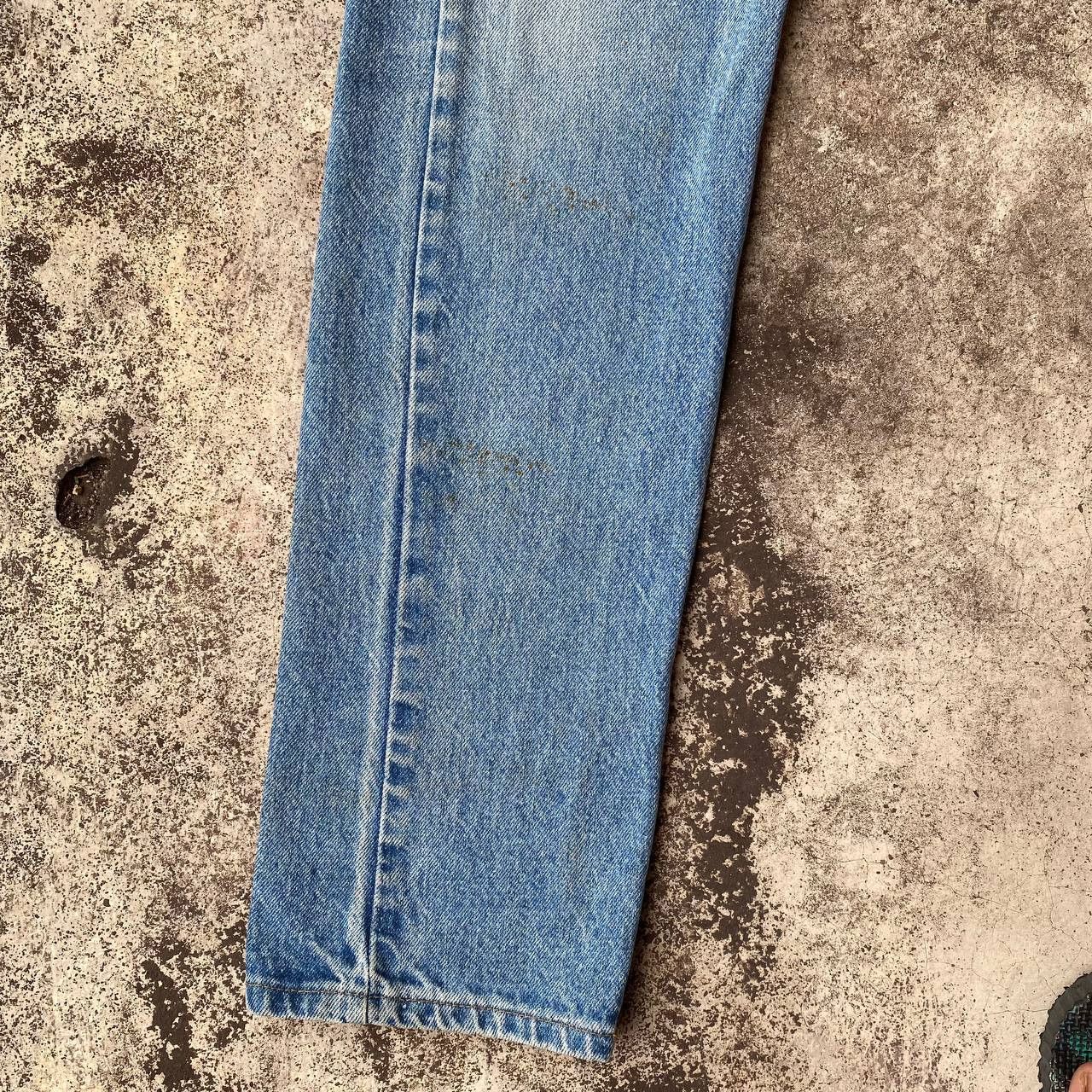 Levi's Vintage Clothing W32X31.5 VTG 1994 LEVIS 505 ORANGE TAG DIRTY JEAN Size US 32 / EU 48 - 11 Thumbnail