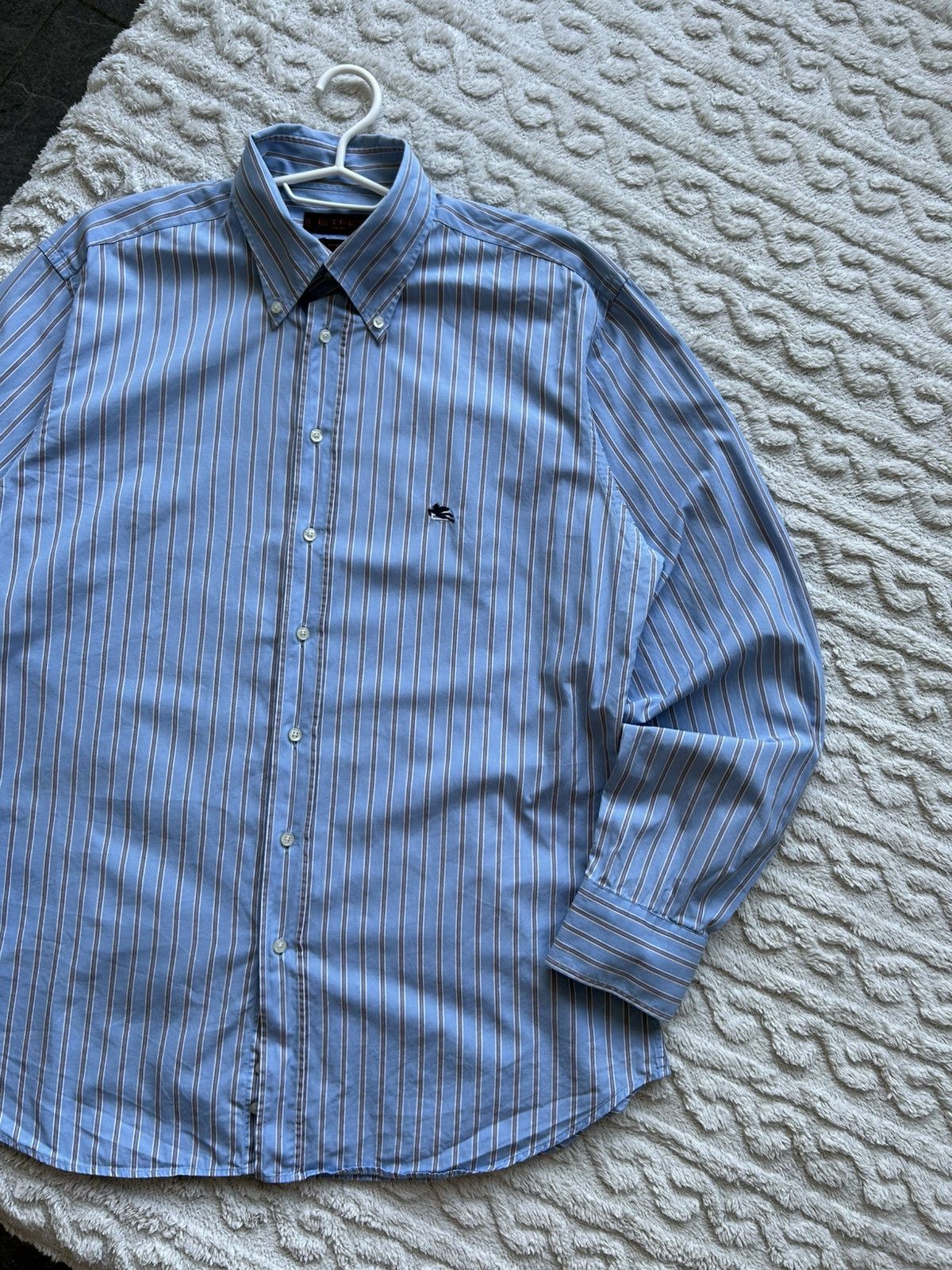 Etro Shirt Etro vintage small logo Size US S / EU 44-46 / 1 - 5 Thumbnail