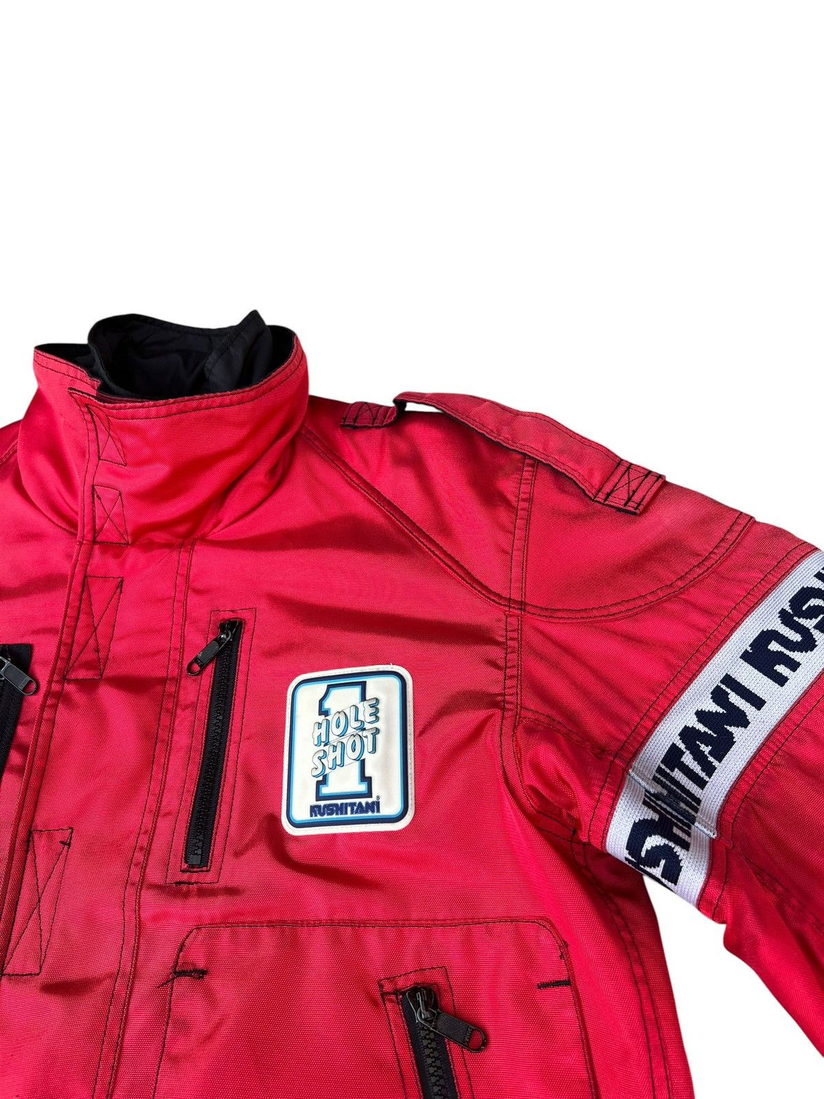 YELLOW CORN Vintage 90s Kushitani Hole Shot 1 RoadRacing Motor Jacket Size US M / EU 48-50 / 2 - 9 Thumbnail