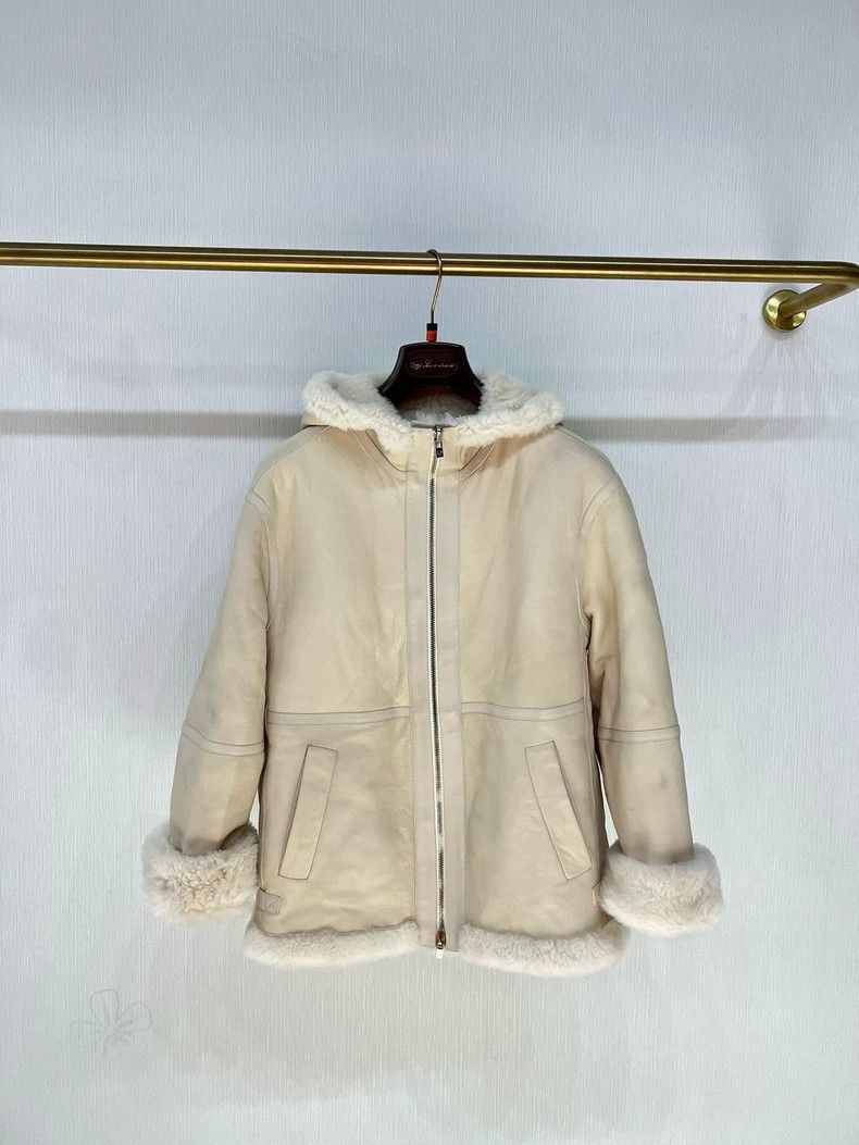 Loro Piana LORO PIANA Double-faced fur coat Size XS / US 0-2 / IT 36-38 - 3 Thumbnail