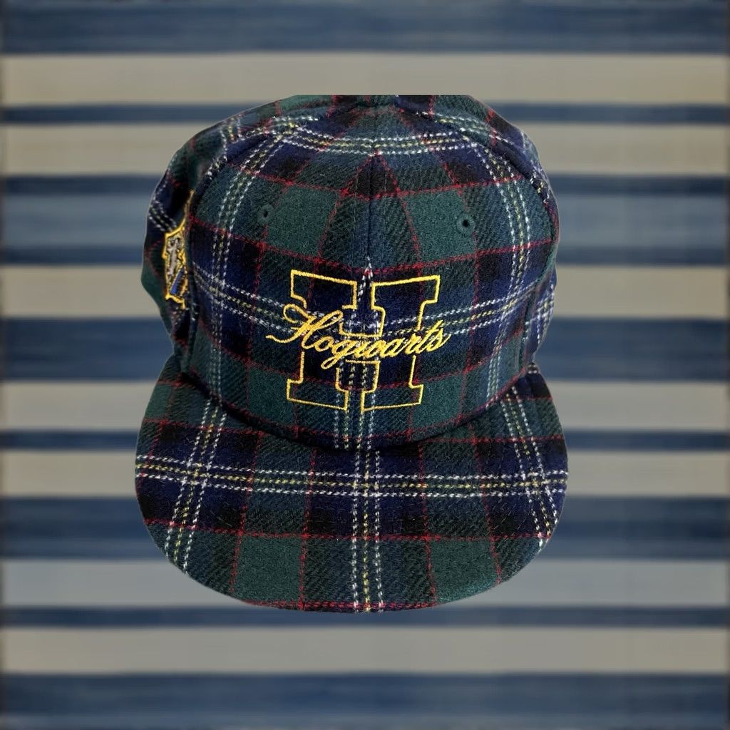 New Era New Era 59Fifty Hogwarts Plaid Fitted Cap Hat Wool Blend Size 7 7/8 Mens Baseball Cap Multicolor Harry Potter Size ONE SIZE - 1 Thumbnail