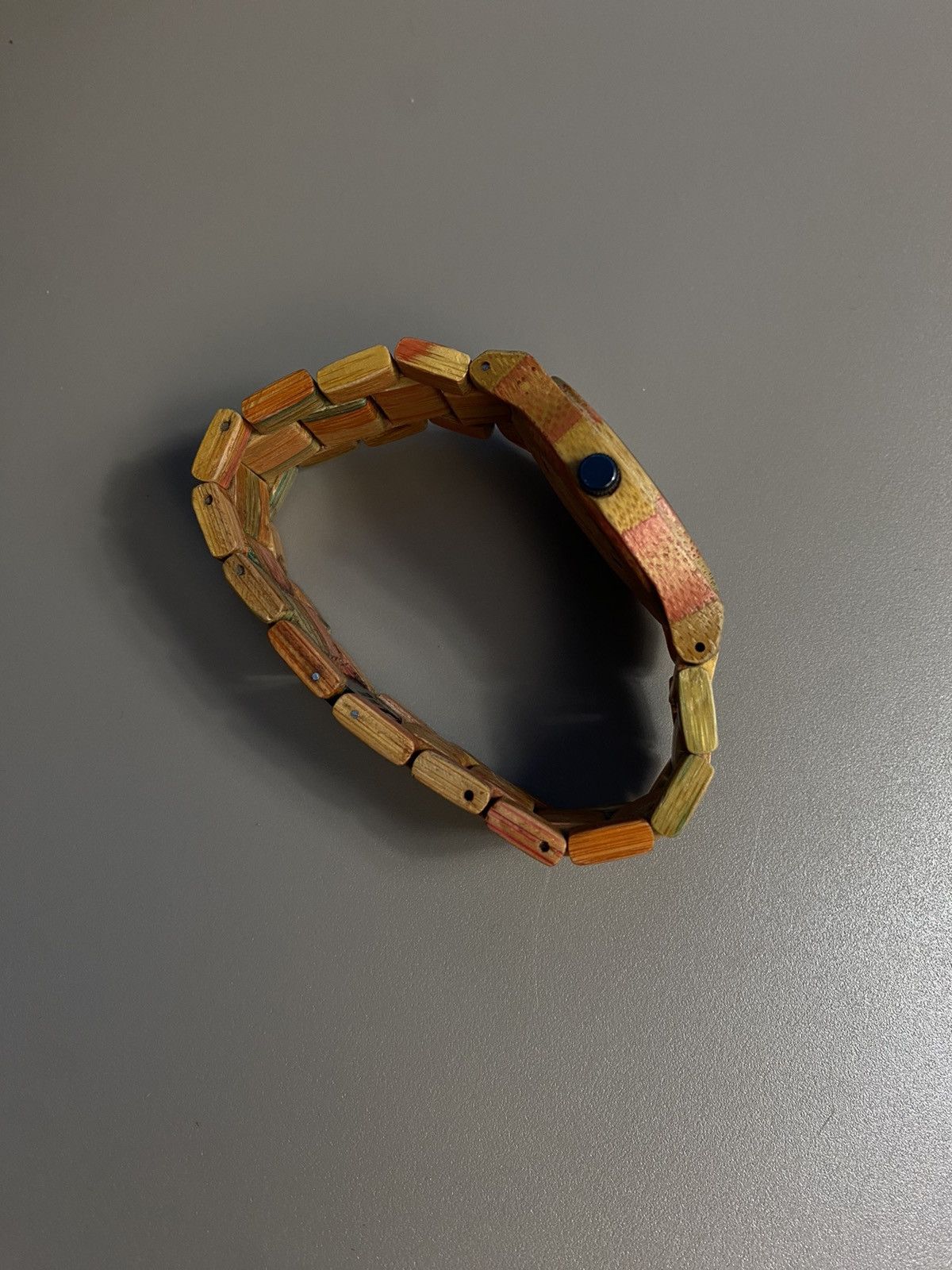 Vintage RARE❗️Futuristic VTG Bewell wooden wristwatch Size ONE SIZE - 11 Thumbnail