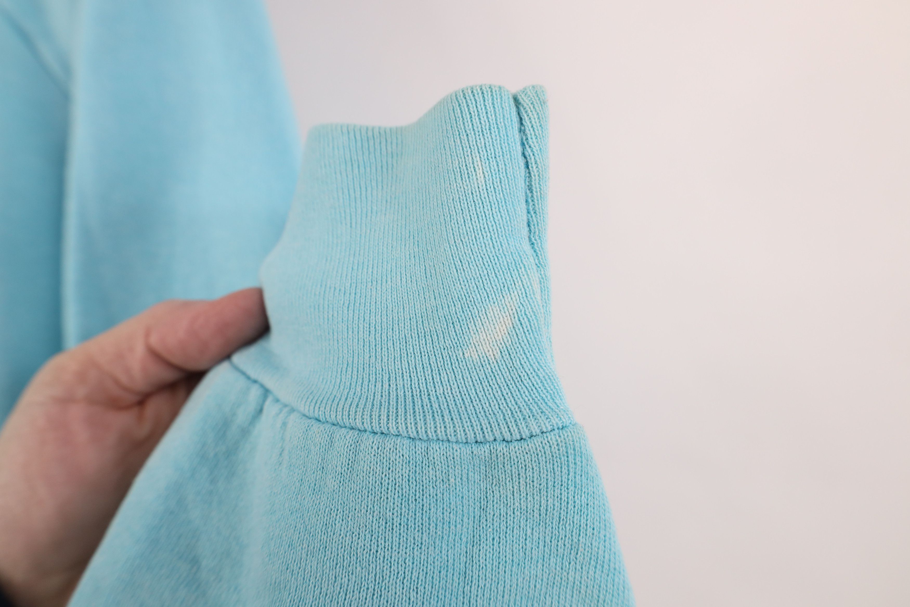 Vintage Vintage 90s Streetwear Crewneck Sweatshirt Light Blue USA Size XL / US 12-14 / IT 48-50 - 8 Thumbnail