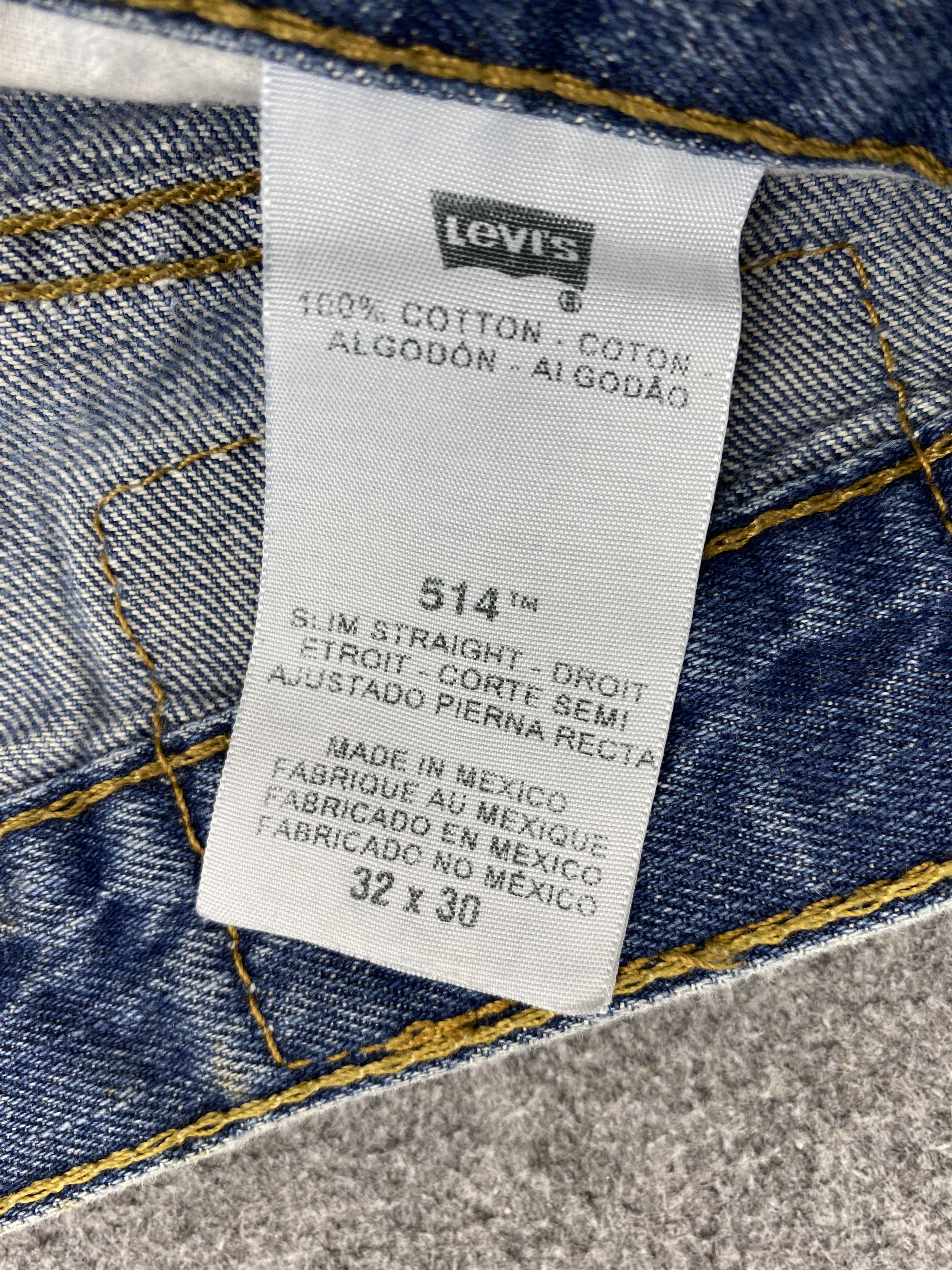 Levi's × Vintage Faded Blue Vintage Levis 514 Denim Jeans Size US 32 / EU 48 - 7 Thumbnail