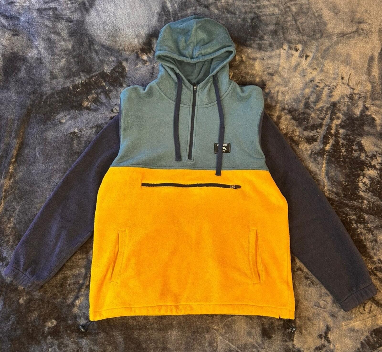 Other Massive Outdoor Mens M Multicolor Fleece Colorblock 1/4 Zip Size US M / EU 48-50 / 2 - 1 Thumbnail