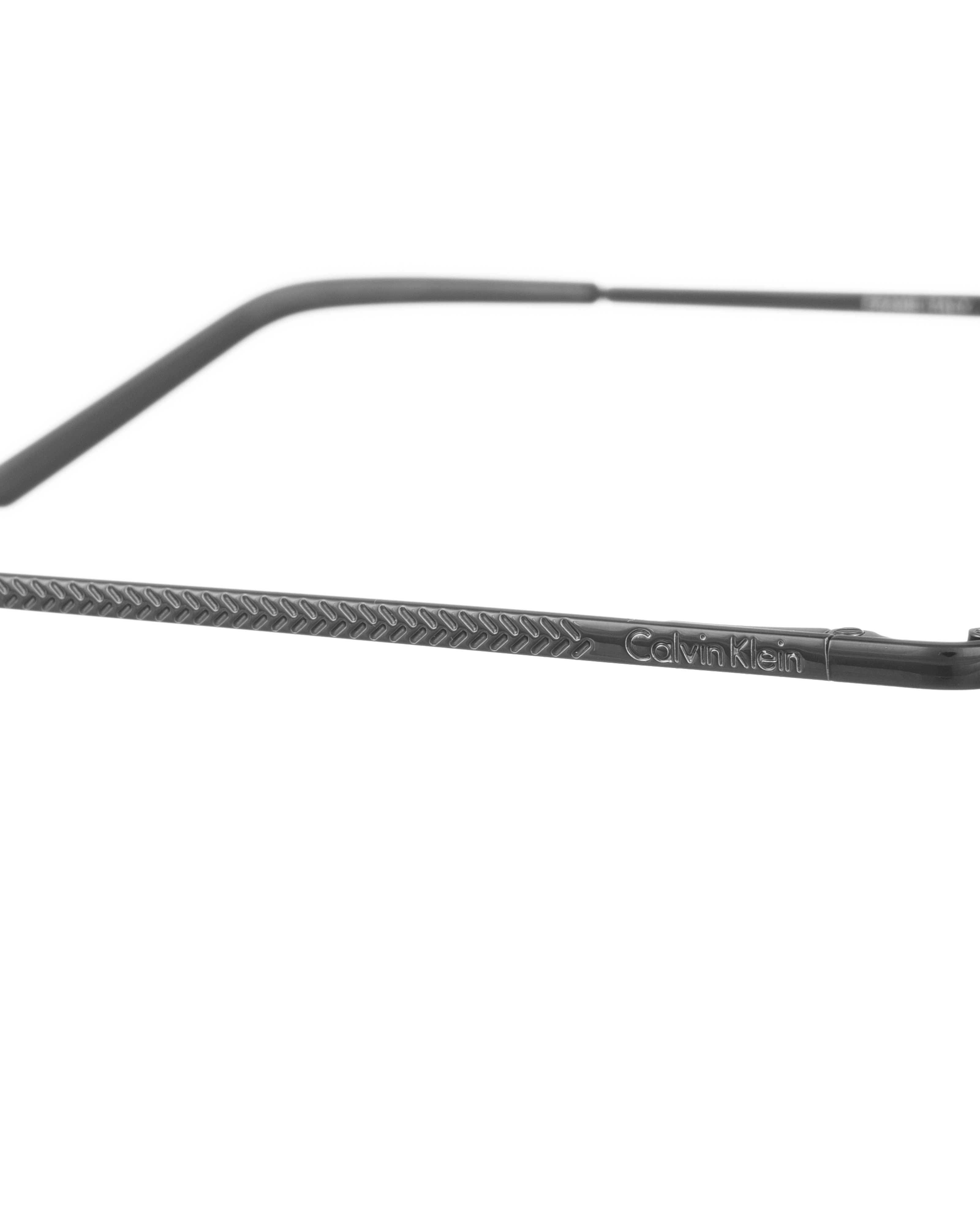 Calvin Klein Calvin Klein 00s Classic Brown Metallic Glasses Size ONE SIZE - 3 Thumbnail