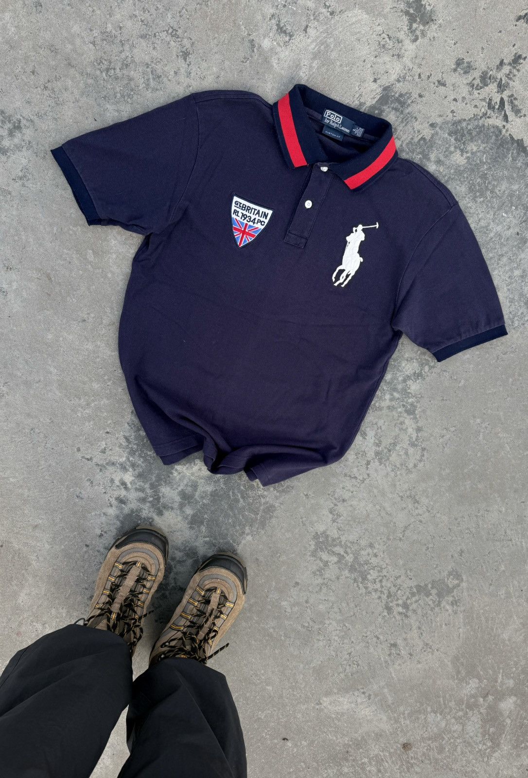 90s Polo By Ralph Lauren ビックポニー y2k シティー Polo Ralph Lauren × Streetwear × Vintage Crazy Vintage Y2K Polo