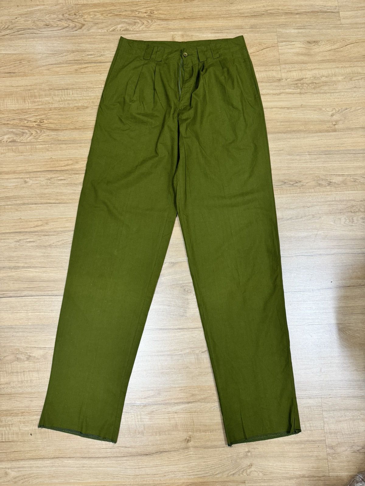 image of Enrico Coveri Casual Pants in Green, Men's (Size 32)