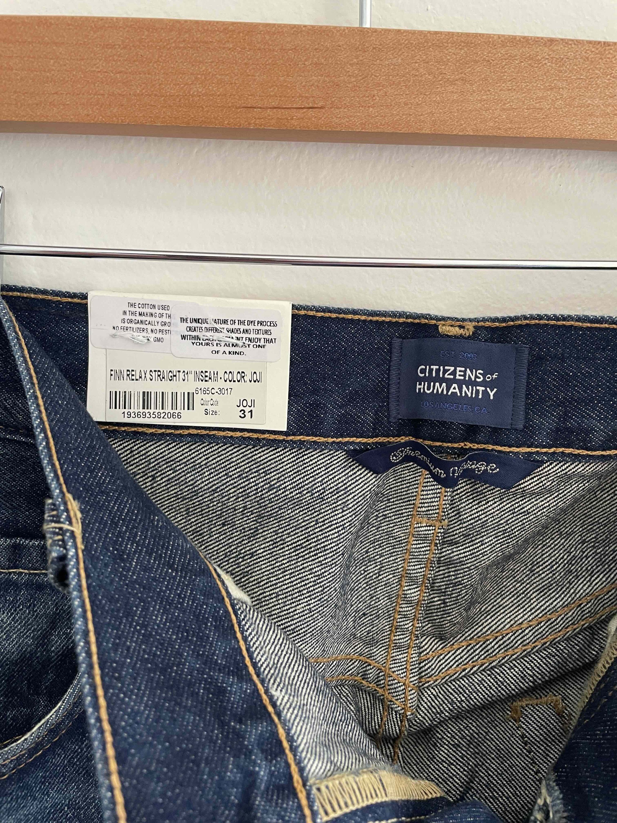 Citizens Of Humanity The Finn Relaxed Rise Taper Jeans Size US 31 - 4 Thumbnail