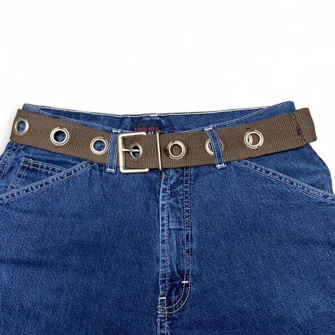 Other Y2K canvas multi ring brown and silver belt Size ONE SIZE - 1 Thumbnail