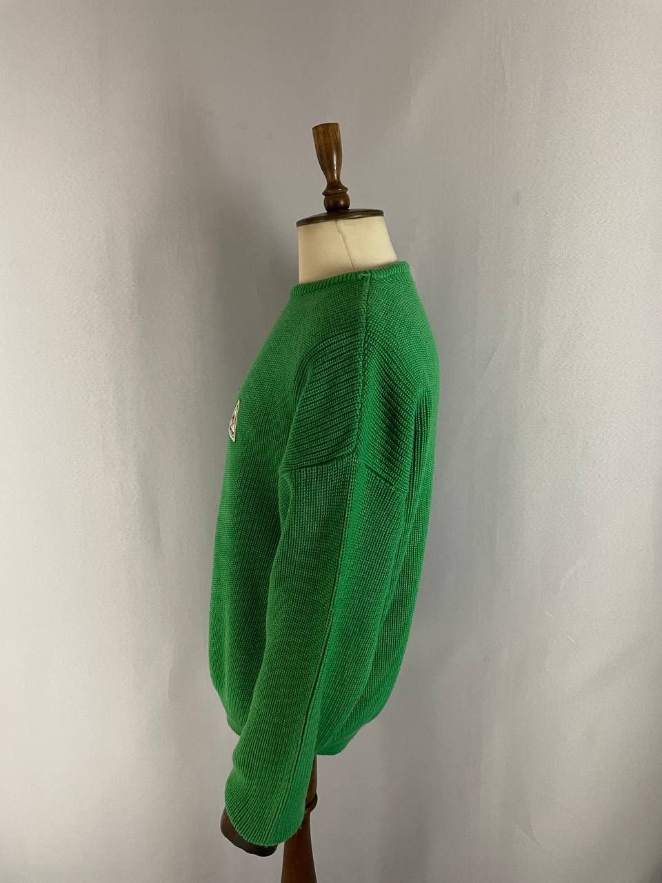 Moncler Moncler Sweater Green Vintage 1990s Rare Size US XL / EU 56 / 4 - 5 Thumbnail