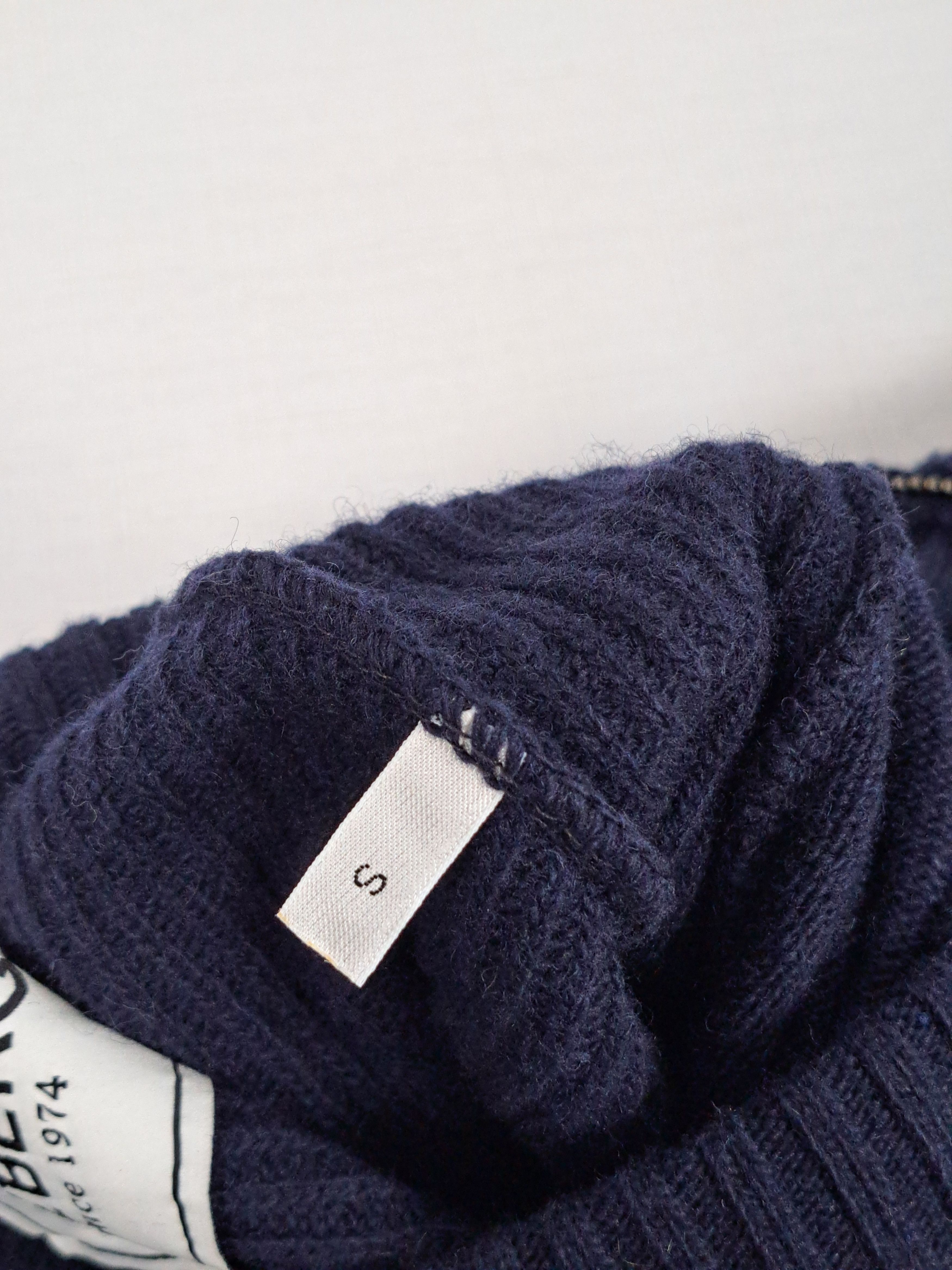Iceberg ICEBERG decorative zippers on the sleeves wool sweater Size S / US 4 / IT 40 - 14 Thumbnail
