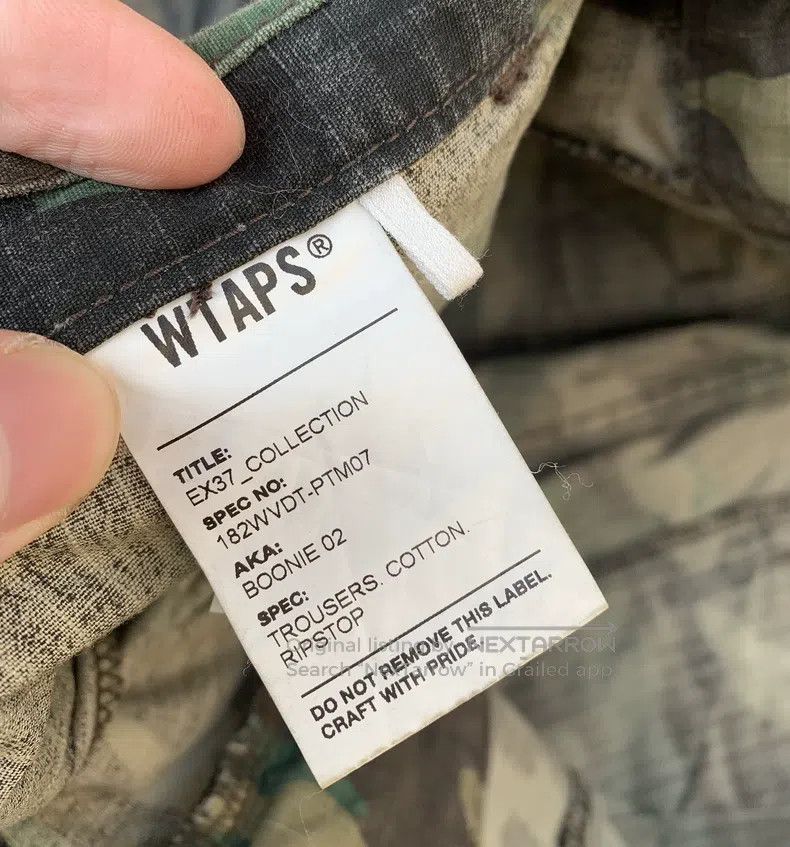 Wtaps Wtaps size 4 Camouflage checkered fabric pant legs Size US 42 / EU 58 - 6 Thumbnail