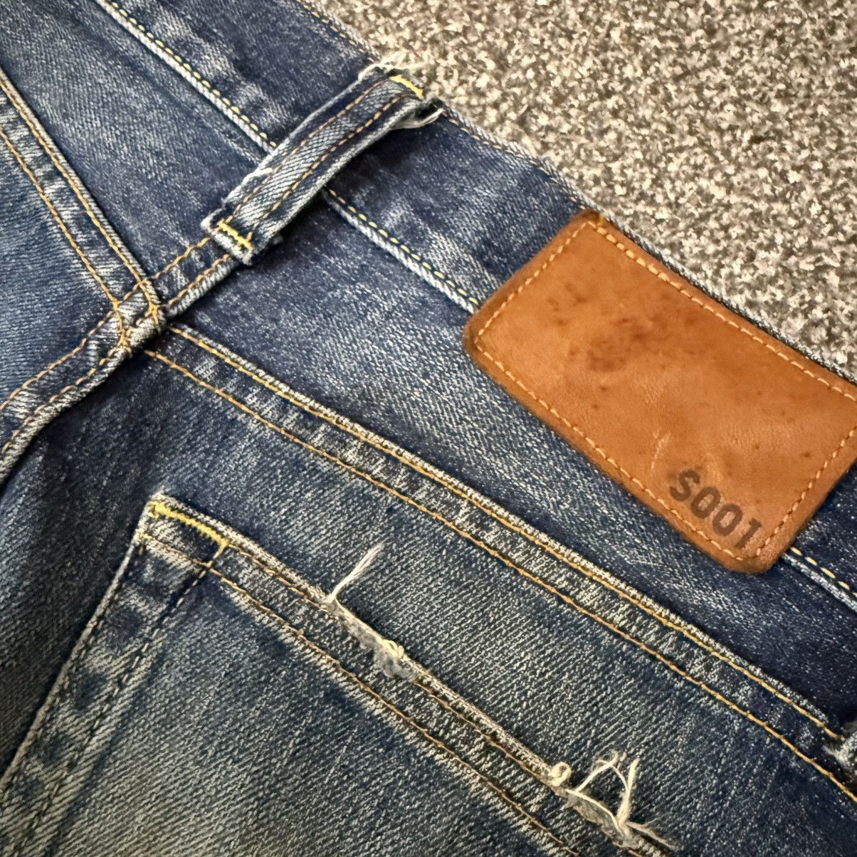 Undercover × Uniqlo 🔥🇯🇵 Vintage 90s S001 Uniqlo UJ Slim Fit Straight Jeans Denim Size US 28 / EU 44 - 8 Thumbnail