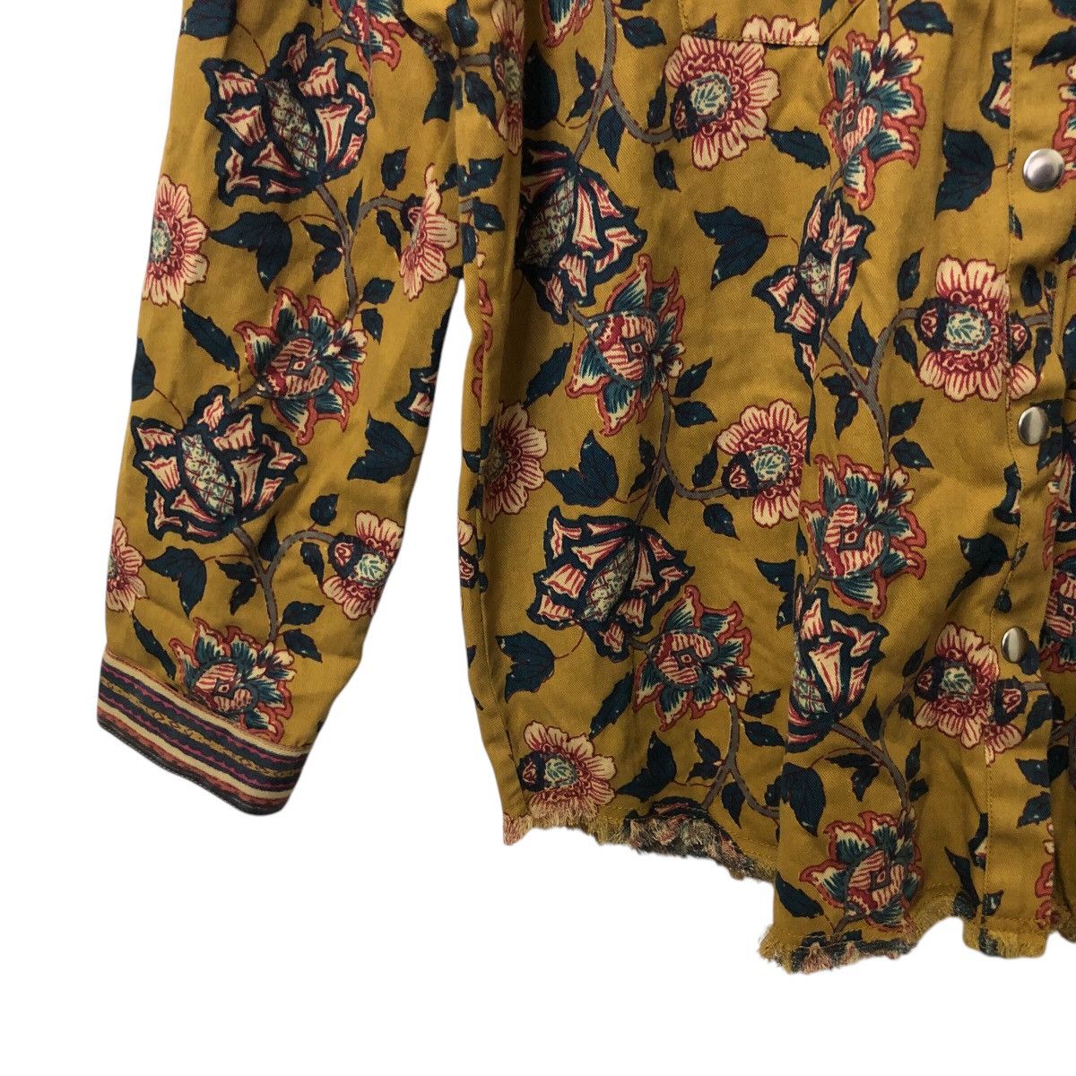 Zara Vintage Zara Button Ups Fullprint Jacket Size XXL / US 16-18 / IT 52-54 - 3 Thumbnail